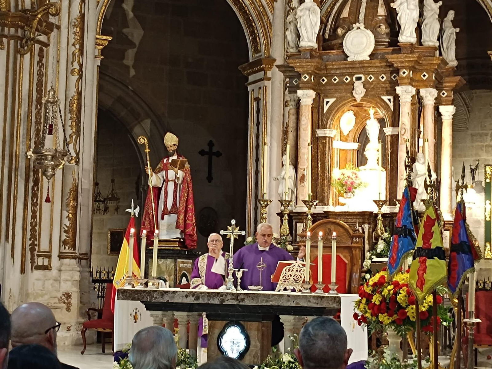 Misa de Santa Bárbara.