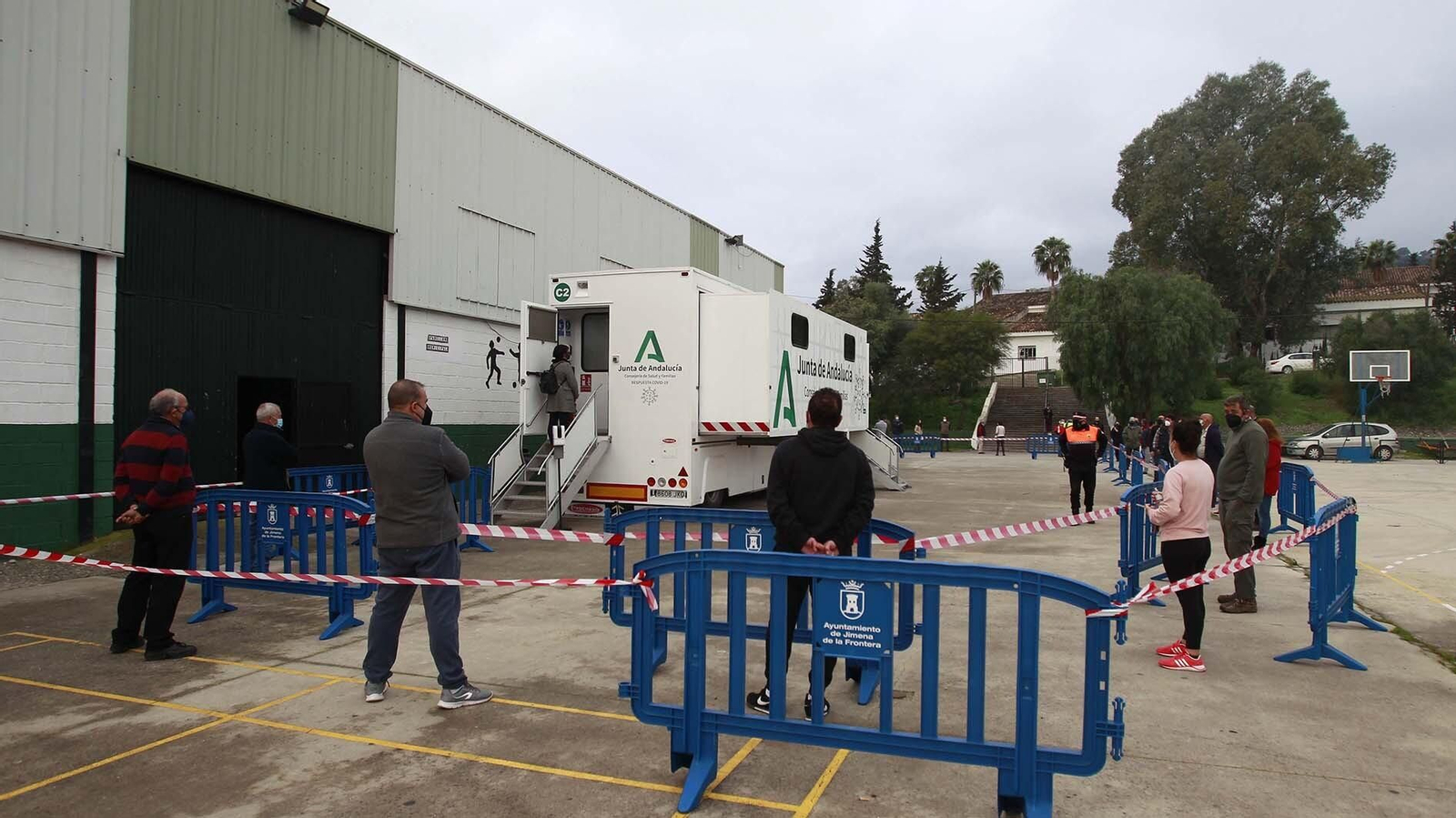 Cribado masivo en Jimena de la Frontera