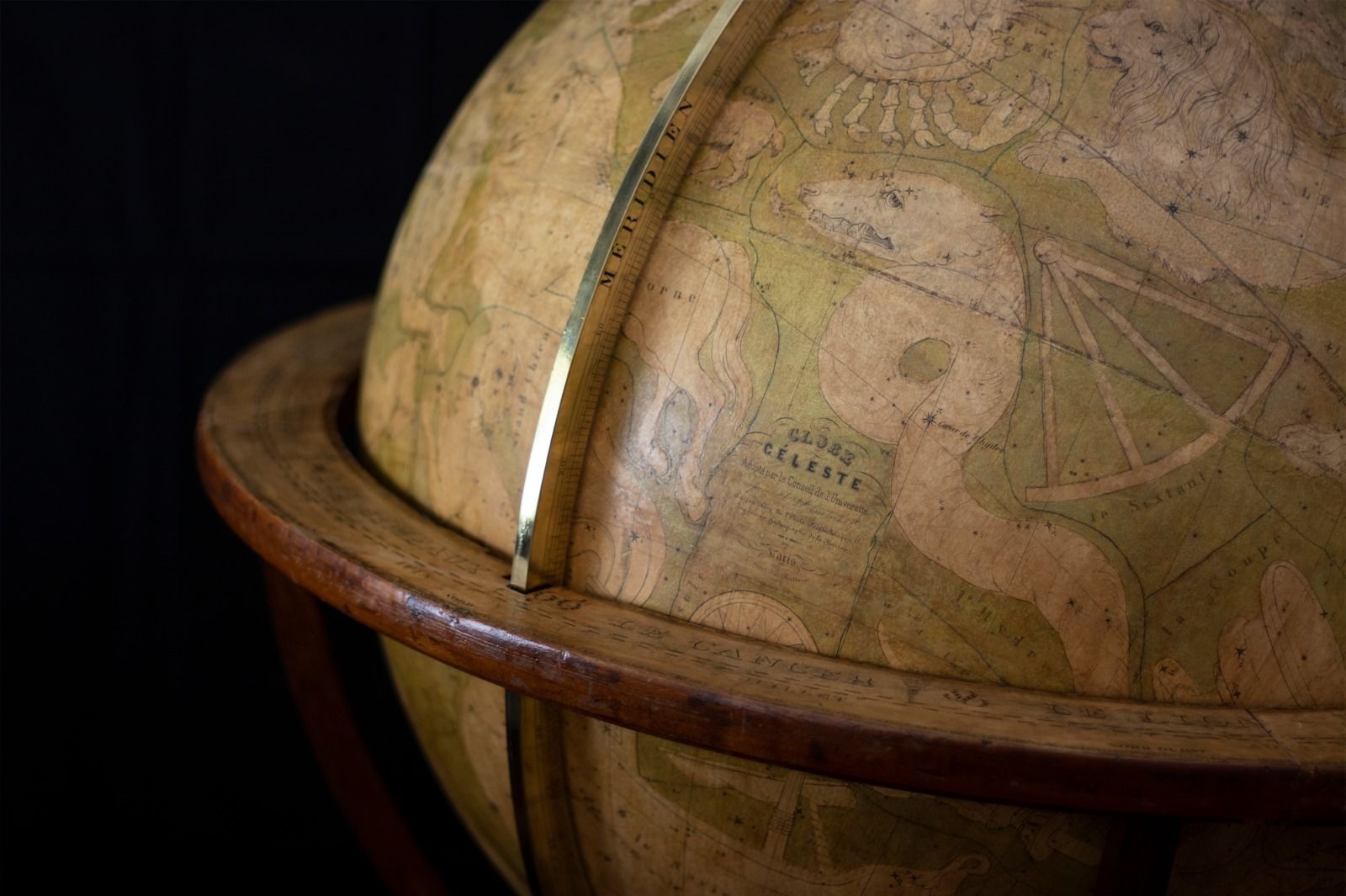 El globo creado por Delamarche