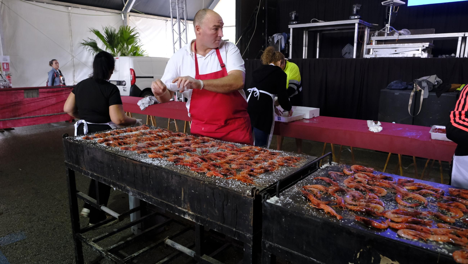 Fiesta de la Gamba Roja de Garrucha, en imágenes