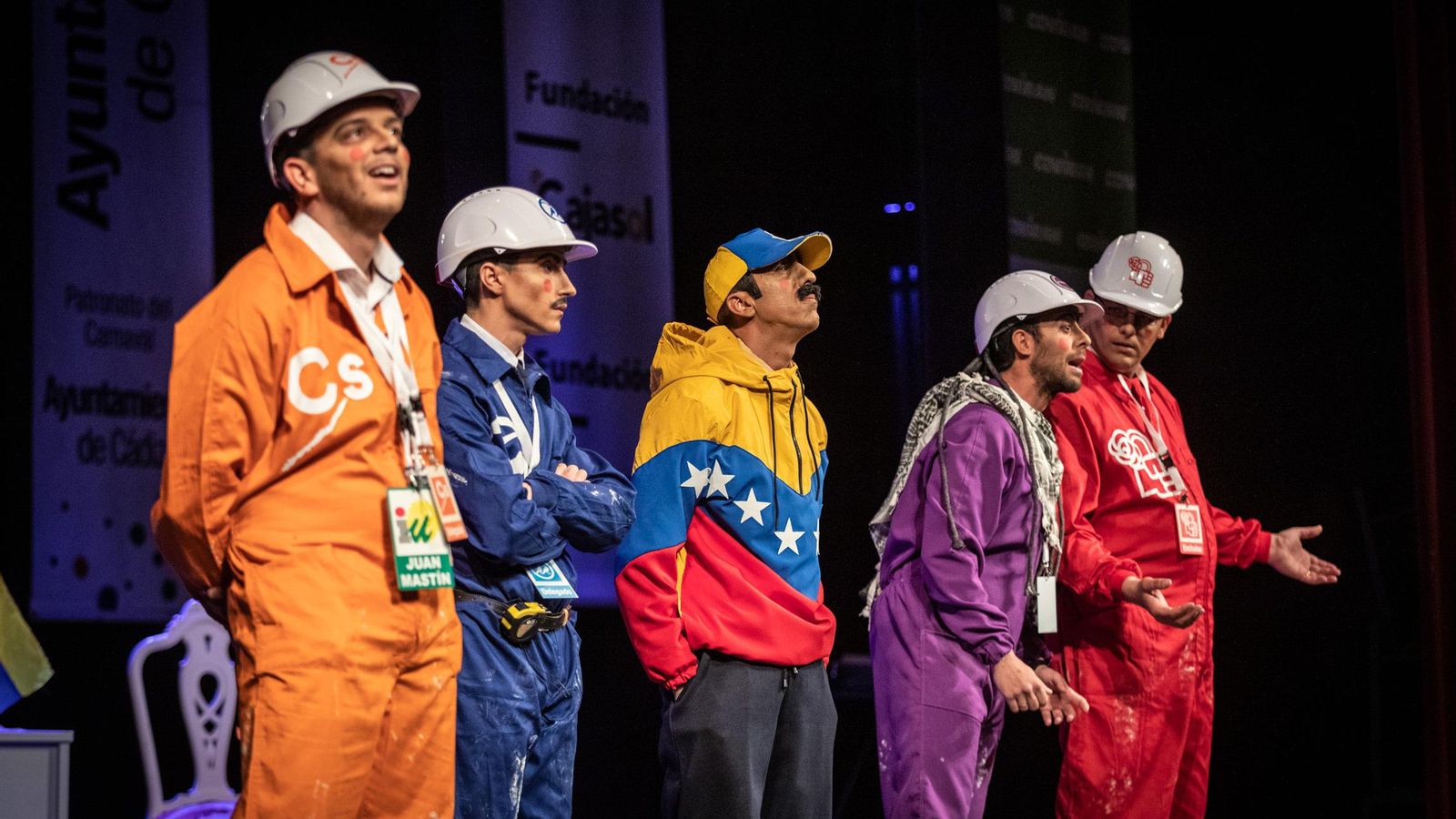 El cuarteto del Perrichi, en las tablas del Falla con Abierto por reforma.