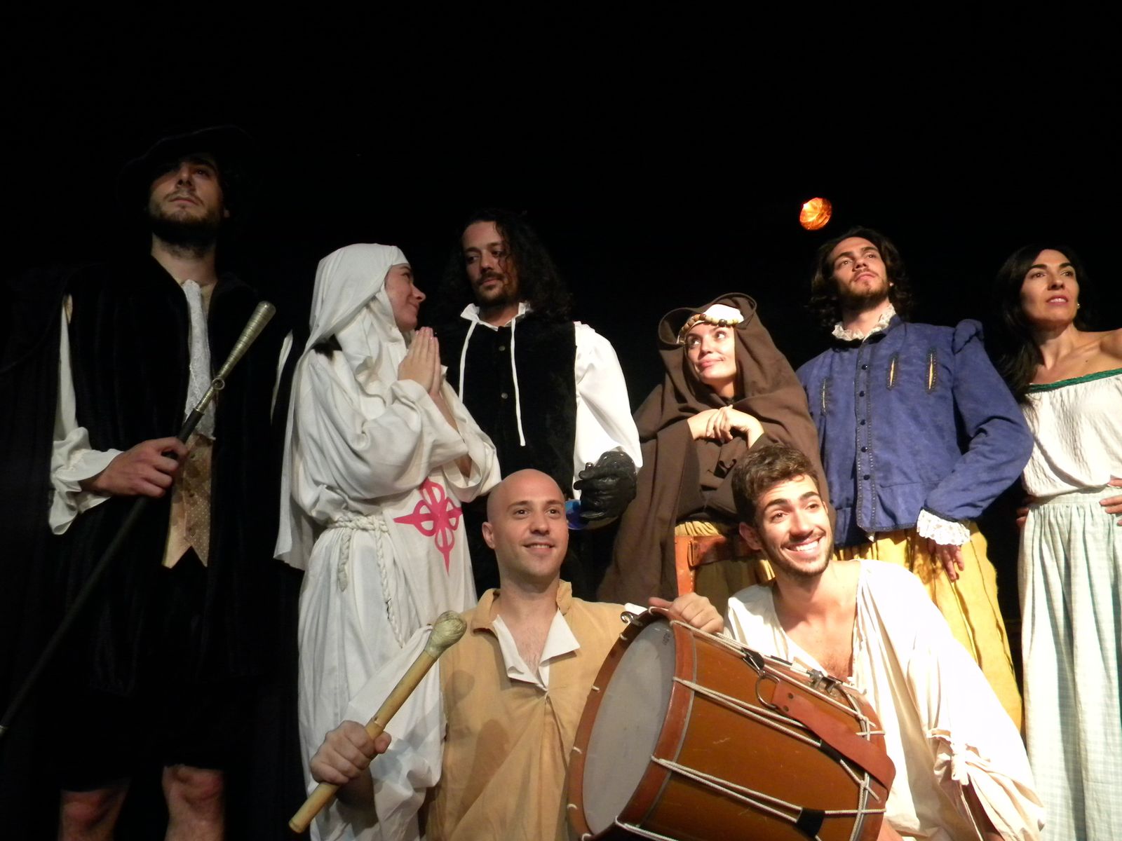 Puesta en escena de 'Don Juan Tenorio' por parte de la compañía Viento Sur.