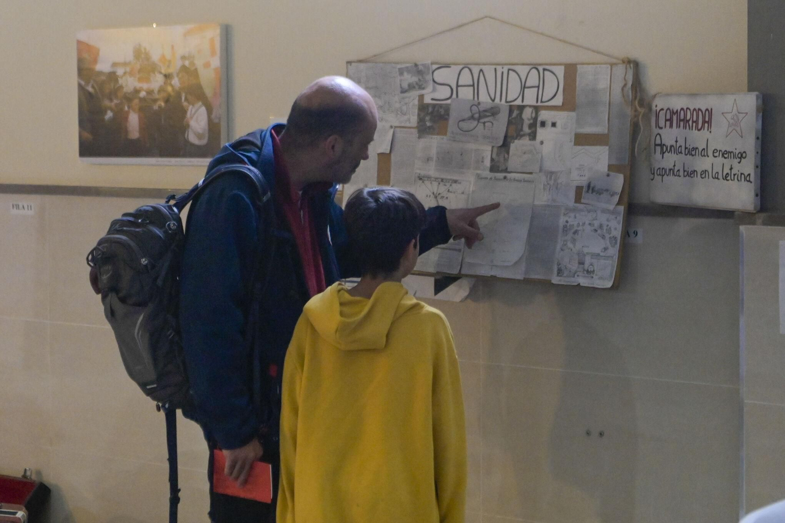 Las mejores imágenes de la recreación de un hospital durante la Guerra Civil en Beas de Granada