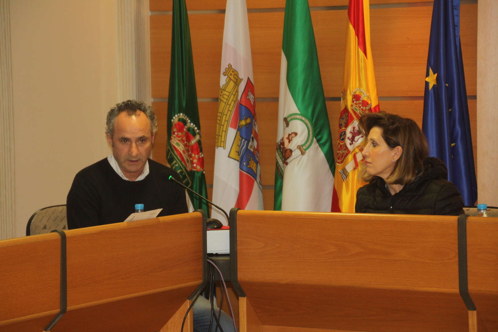 Intervención en el Pleno del responsable municipal de Estadística de El Ejido