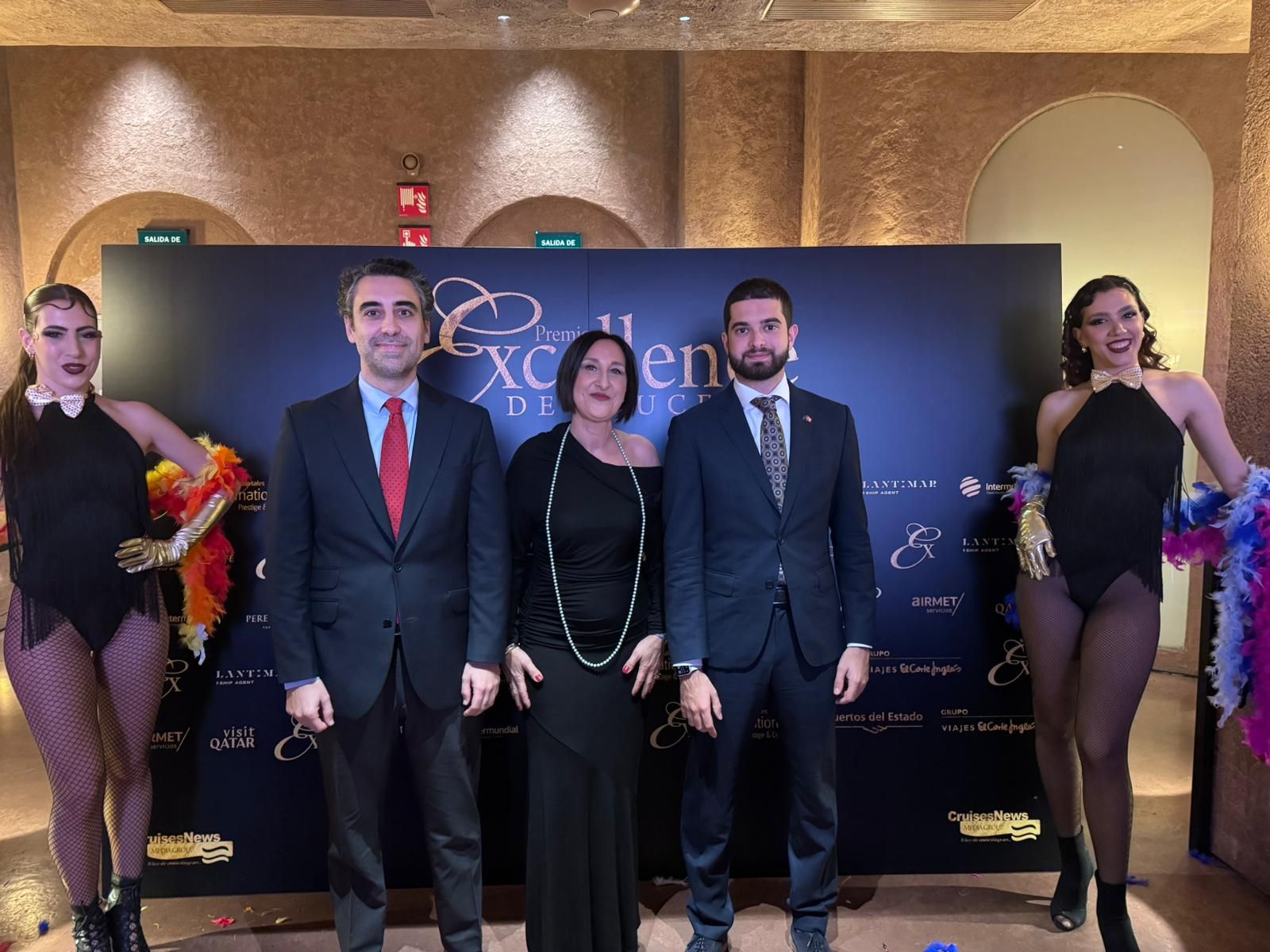 Pérez de la Blanca, en los Premios Excellence Cruceros celebrados en Madrid