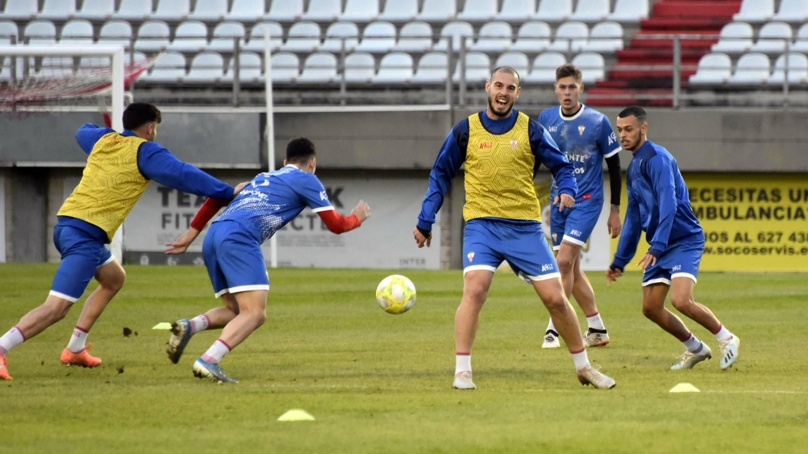 Las fotos del primer entrenamiento de Salva Ballesta