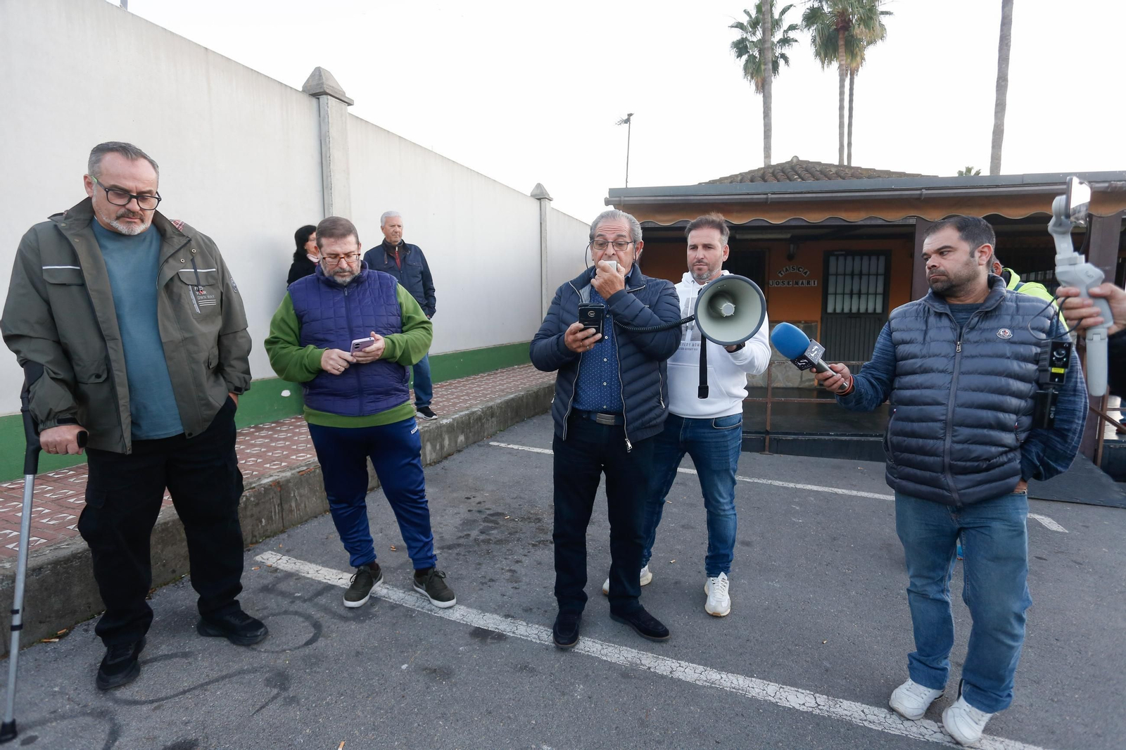 Las fotos de la protesta por la concesión del San Rafael de Los Barrios a Reygadas Sport