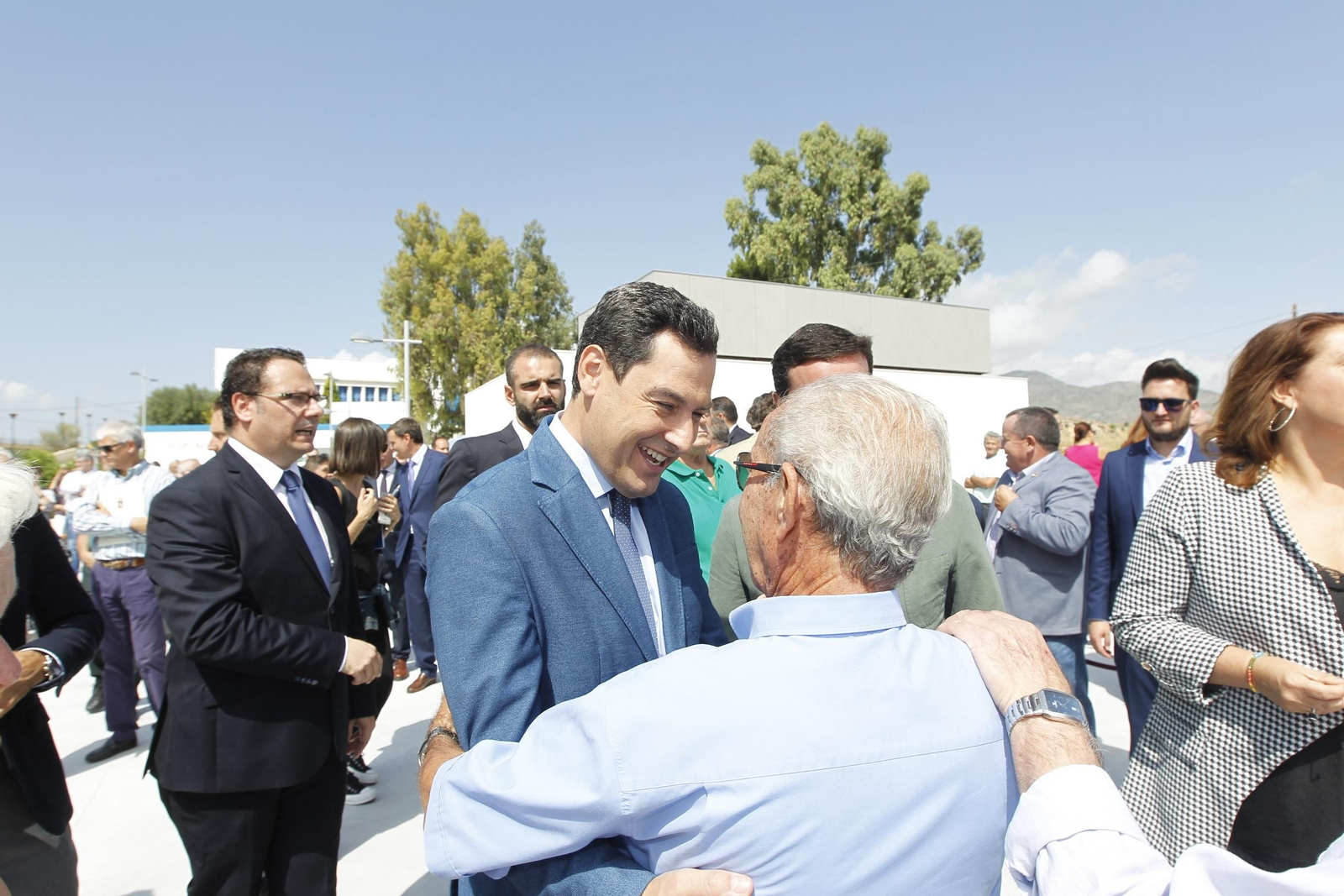 Inauguración escultura 'La Mujer del Almanzora'. Olula del Río
