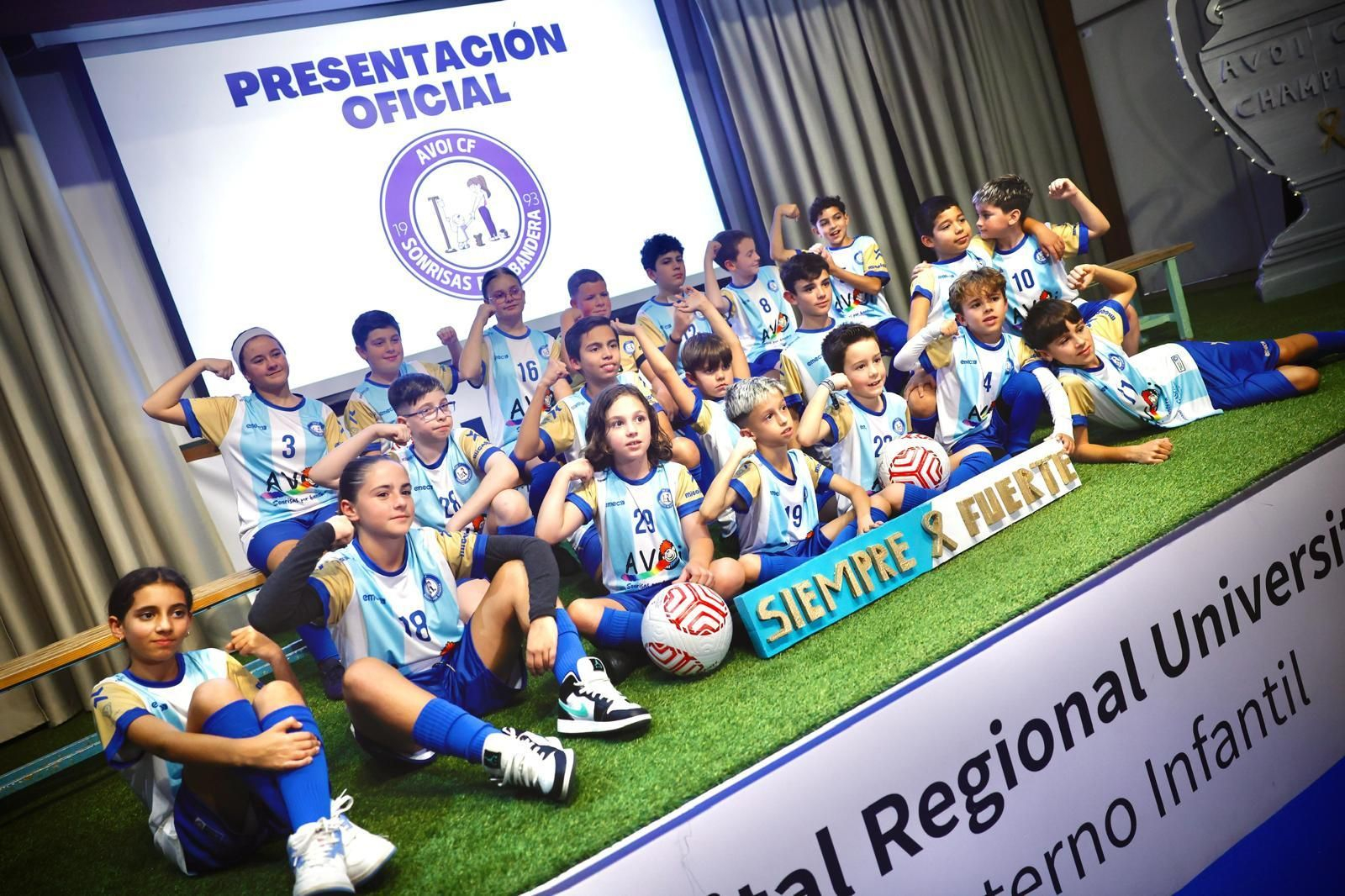 AVOI forma un equipazo para golear al cáncer infantil