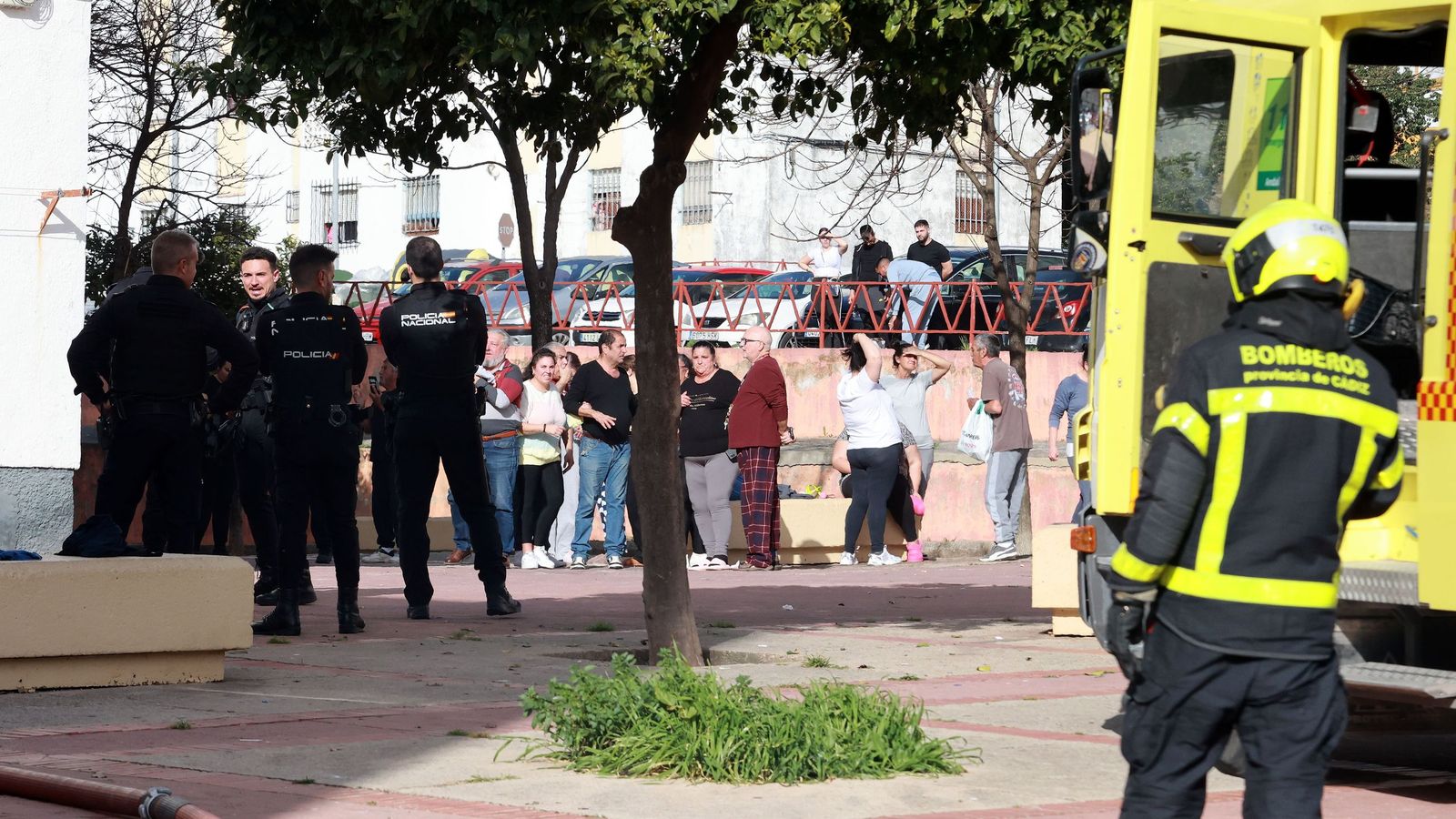 Incendio en una vivienda de San Telmo en Jerez
