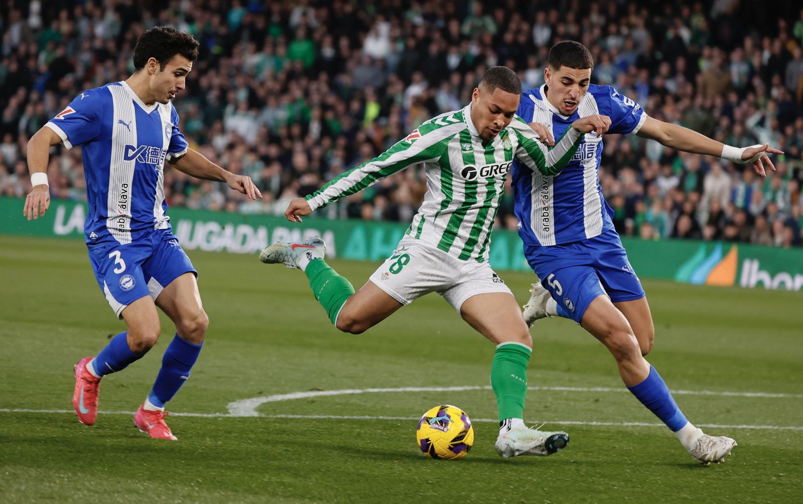 Las imágenes del Betis - Alavés
