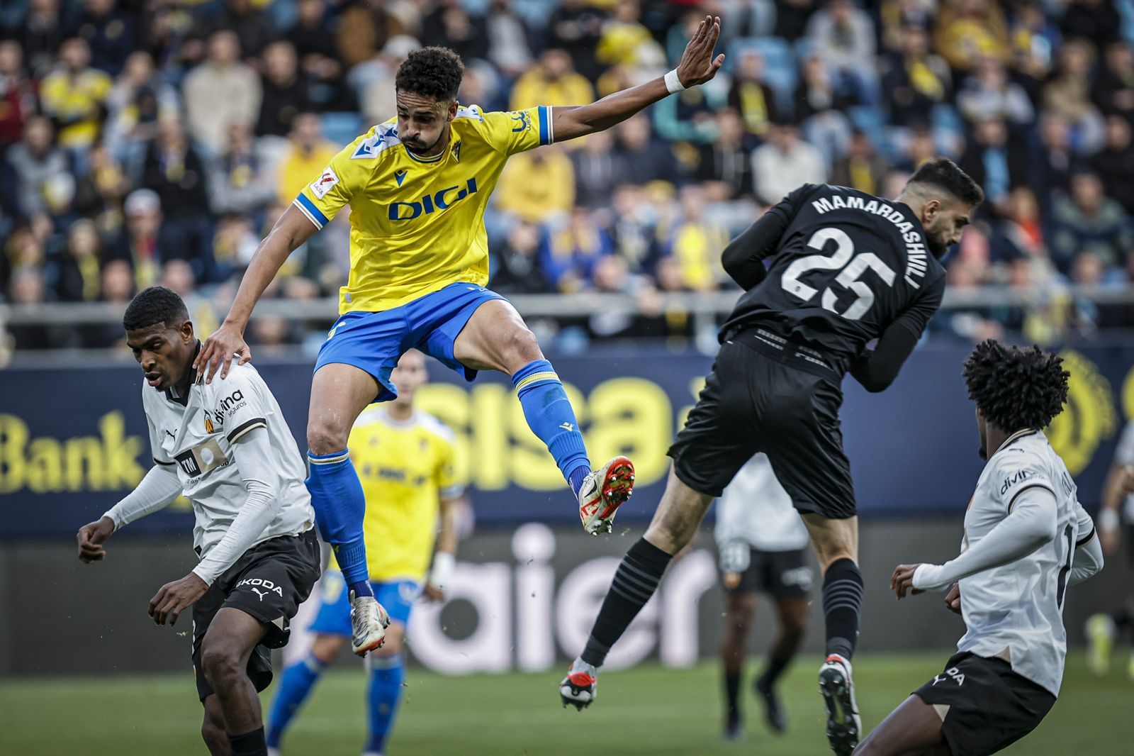 Partido de fútbol Cádiz CF - Valencia CF