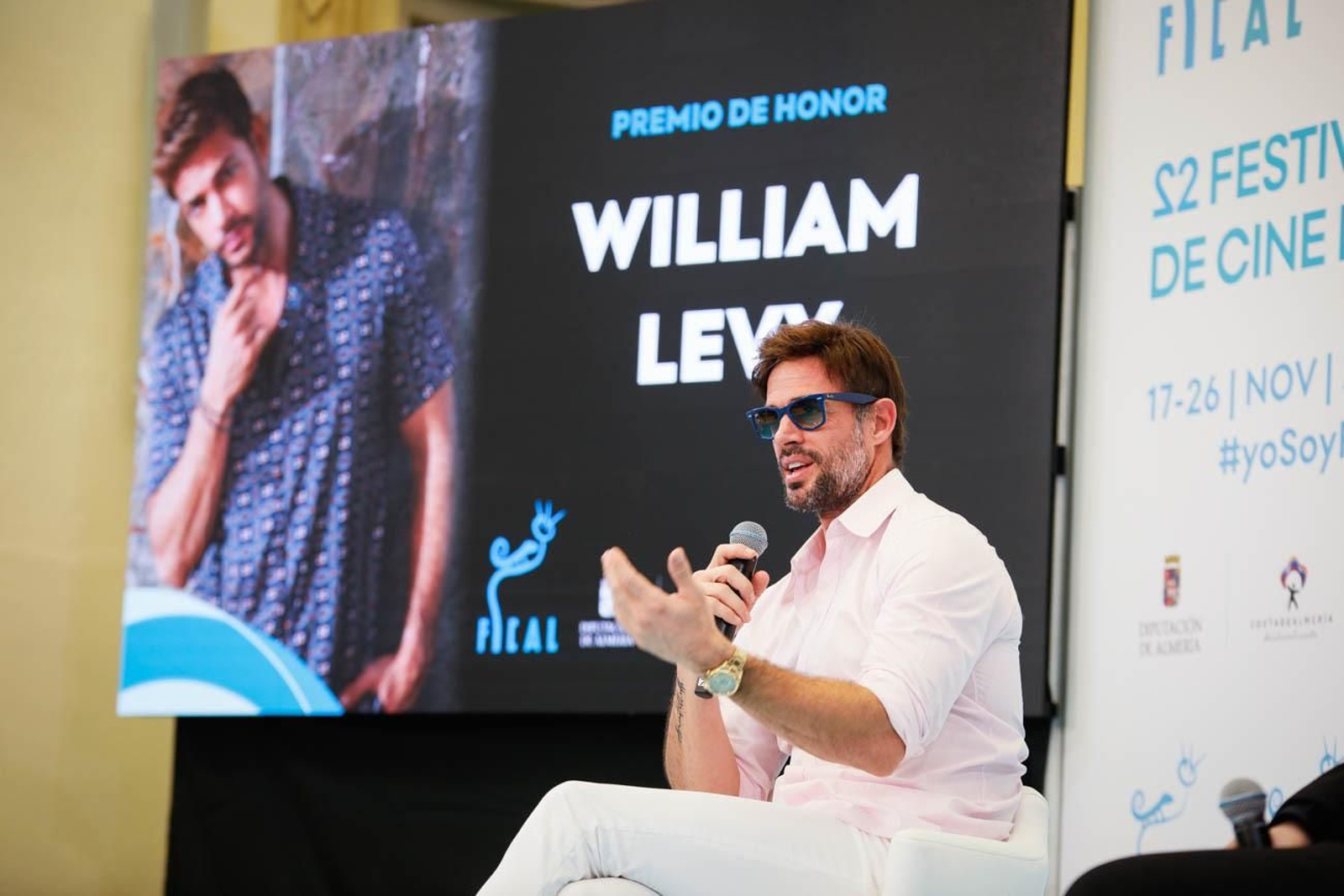 Imágenes de William Levy en FICAL