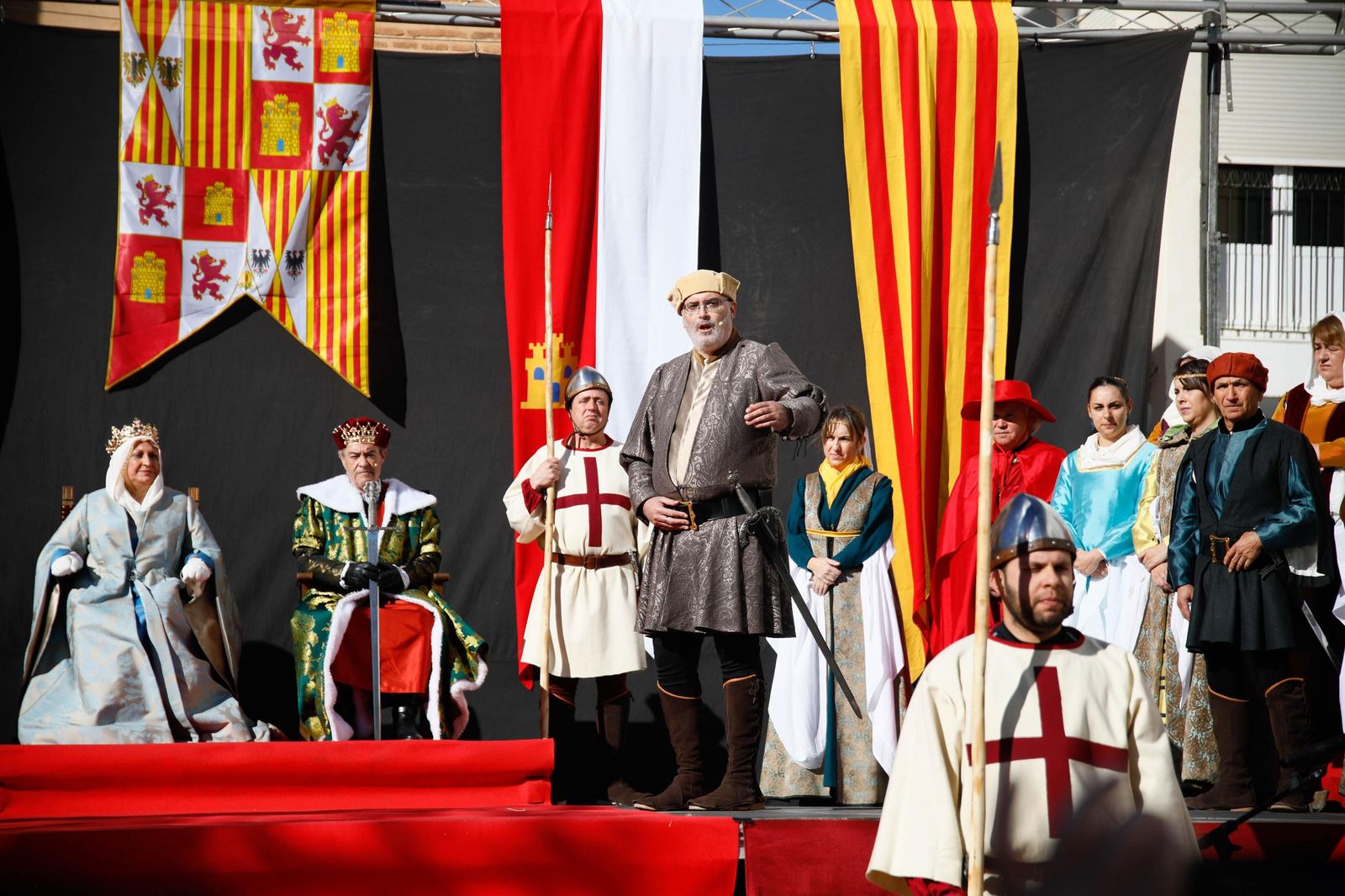 La Recreación de la Pernoctación de los Reyes Católicos en Fiñana, en imágenes