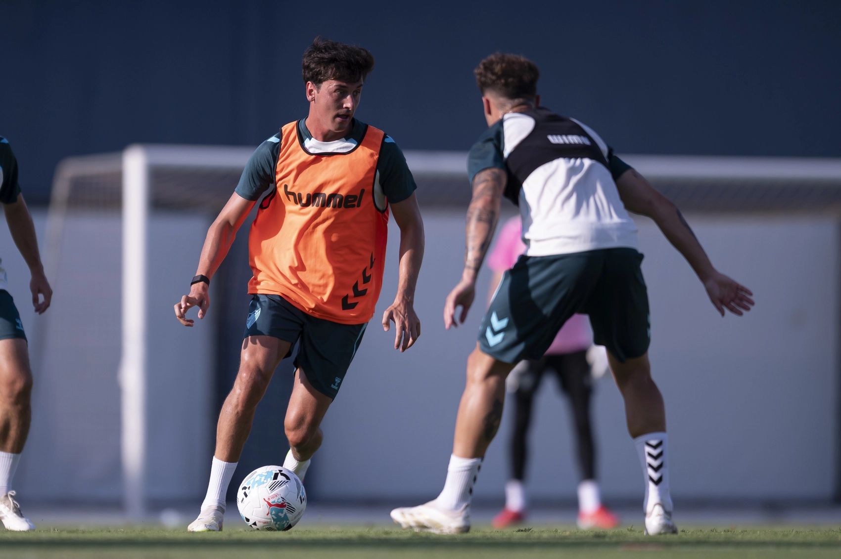 Entrenamiento Málaga CF: La plantilla trabaja sin Joaquín Muñoz por un proceso viral