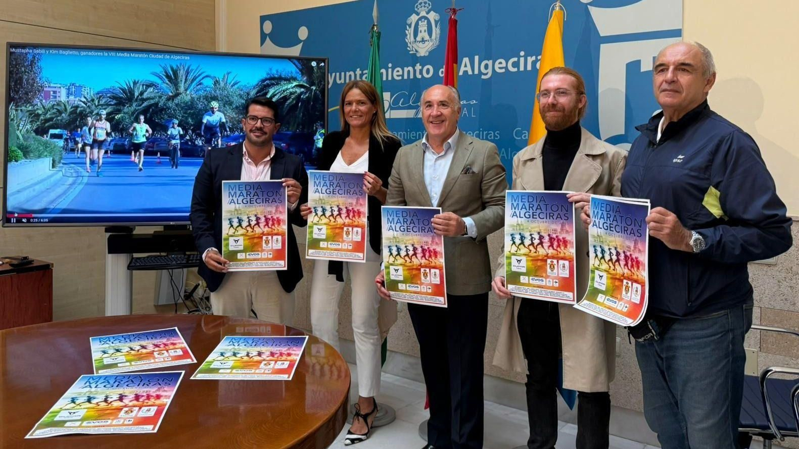 Presentación de la Media Maratón Ciudad de Algeciras.
