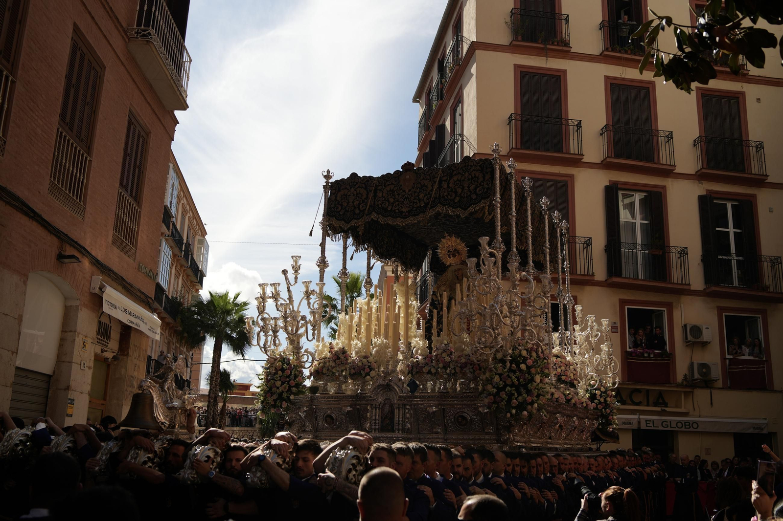 La Sagrada Cena en el Jueves Santo de Málaga, en imágenes