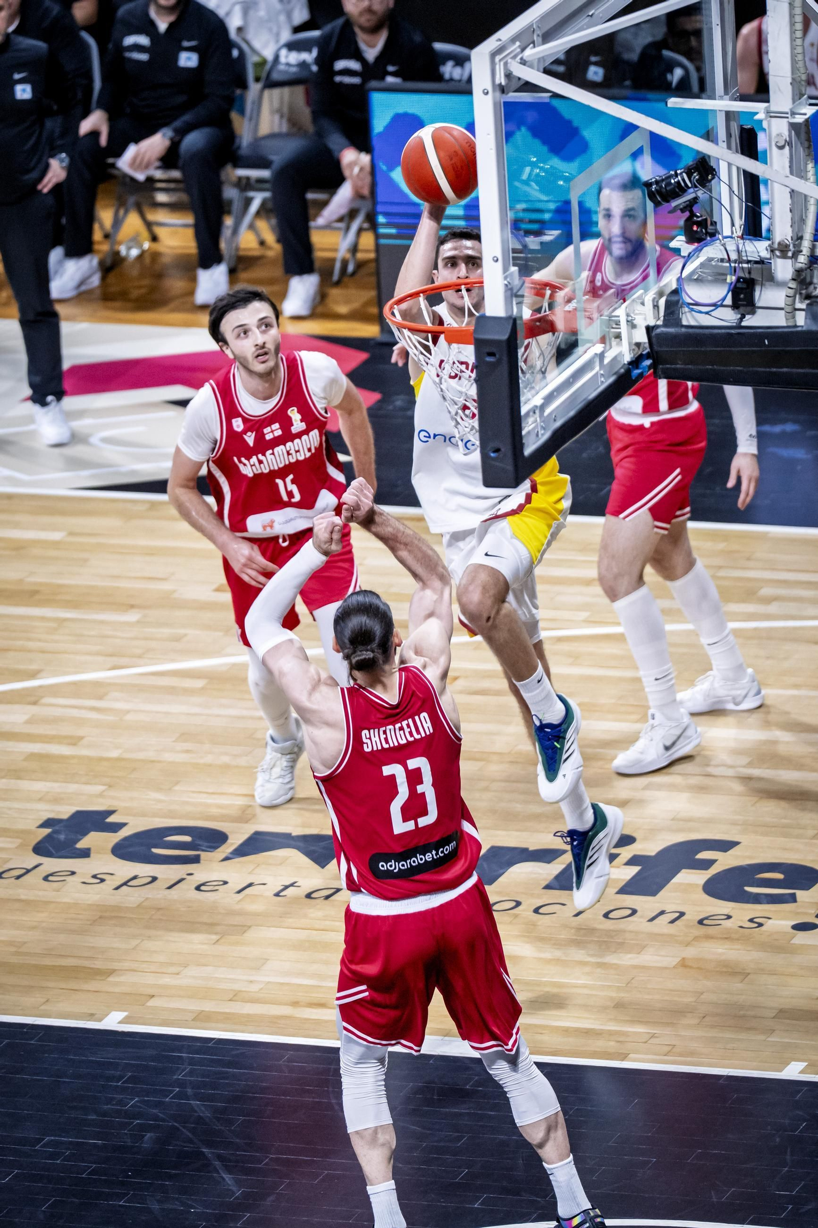 Las fotos del España-Georgia de baloncesto
