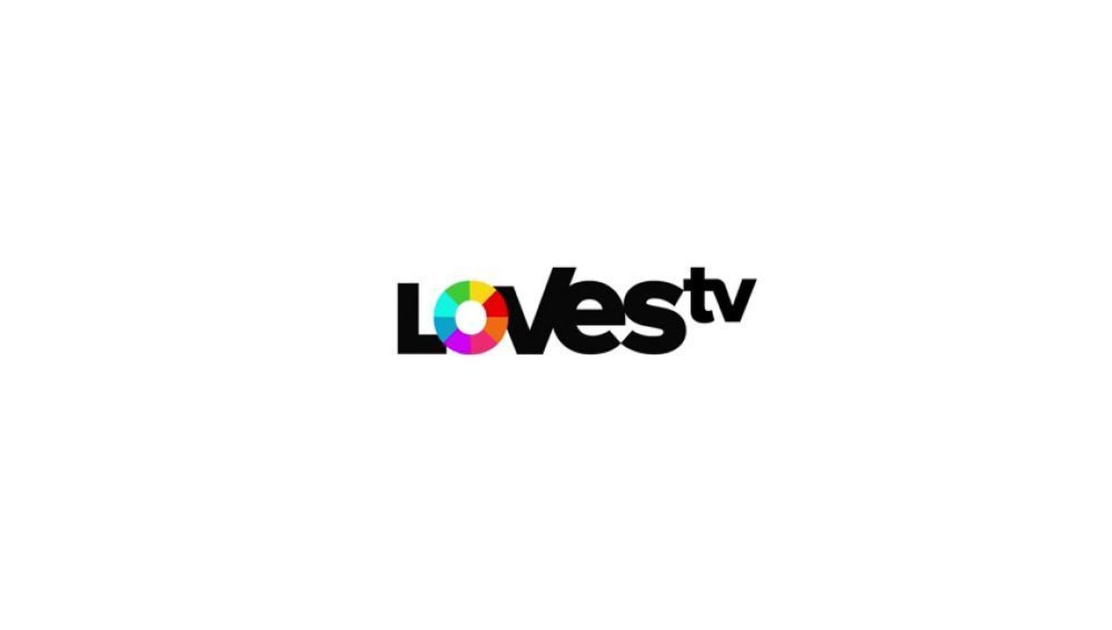 El logotipo de la plataforma LOVEStv.