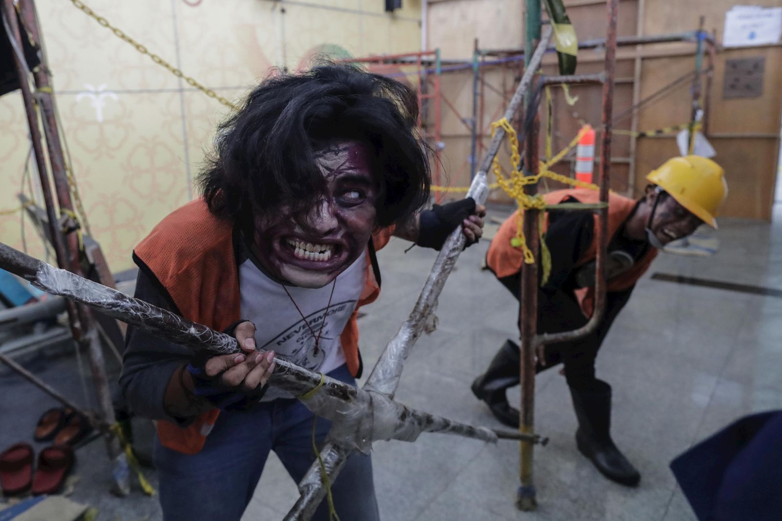 Una actividad de supervivencia zombie.