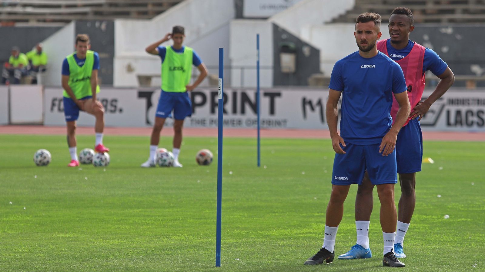 Fotos del inicio de la pretemporada de la Balona