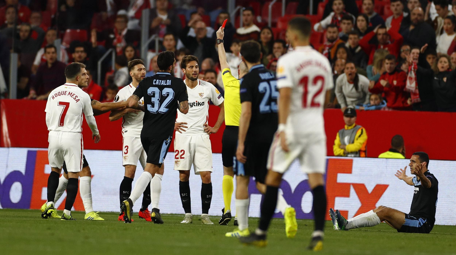 El Sevilla FC-Lazio, en imágenes