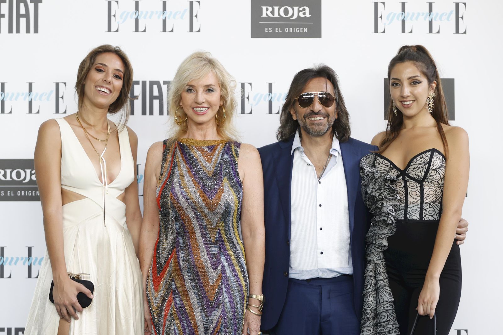 Antonio Carmona, su mujer y sus hijas, premio a la familia Foodie