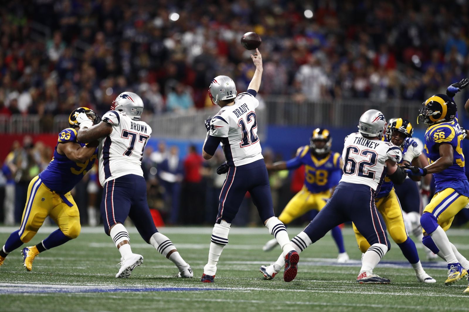 Las imágenes de la final de la Super Bowl