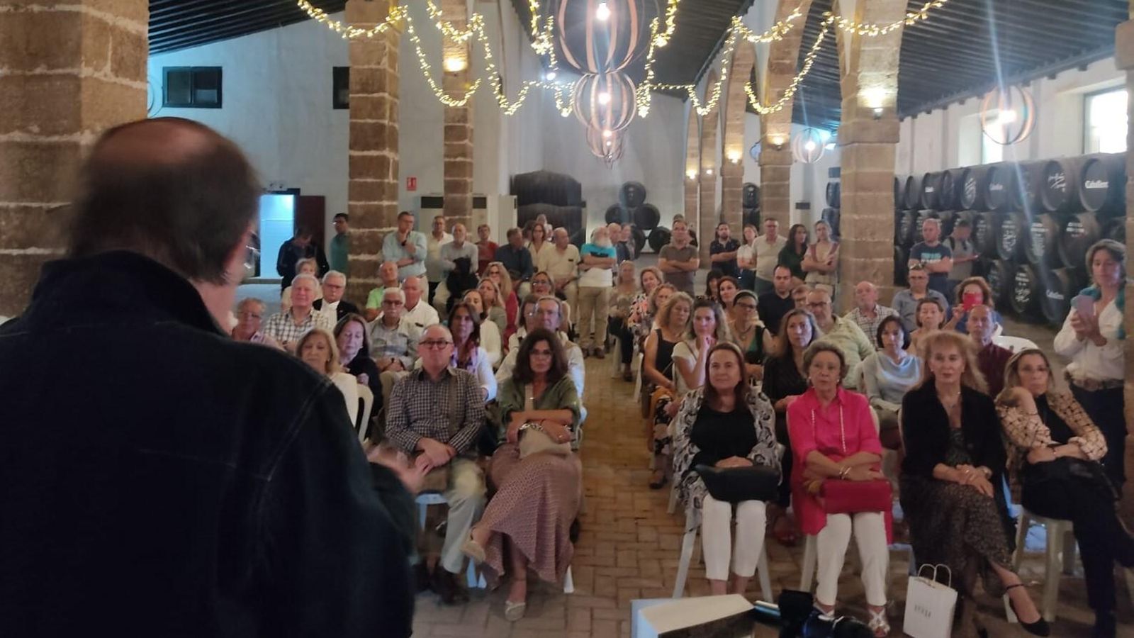 Una imagen de la presentación de la bodega del Castillo de San Marcos. Una imagen de la presentación de la bodega del Castillo de San Marcos.
