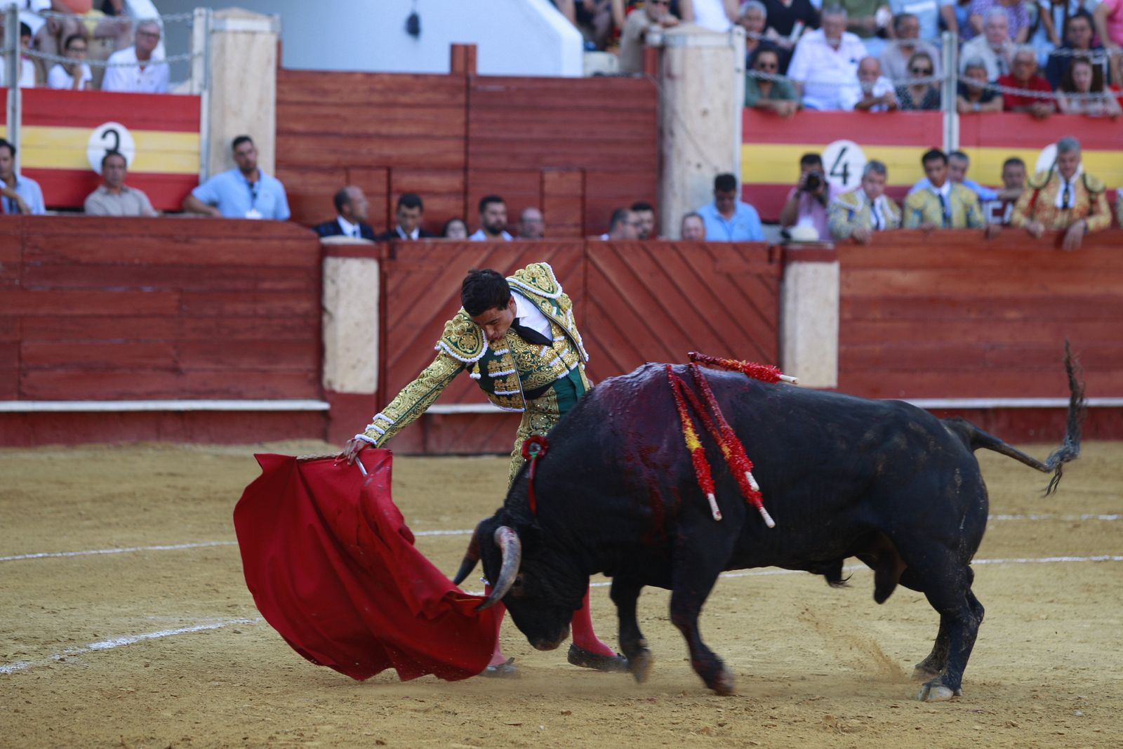 Imágenes de la corrida de toros del jueves en la Feria de Almería 2024
