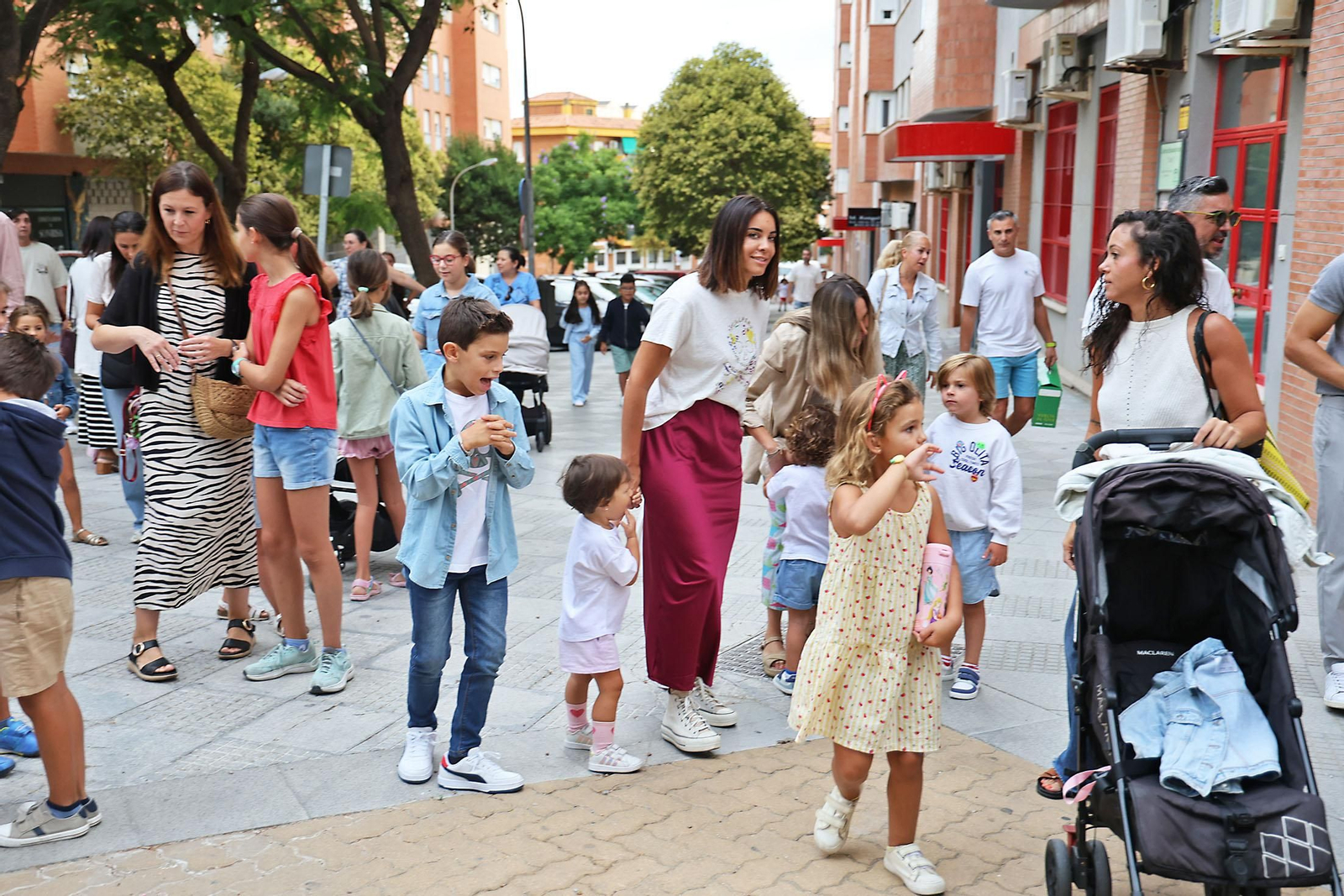 Las imágenes de la vuelta al cole