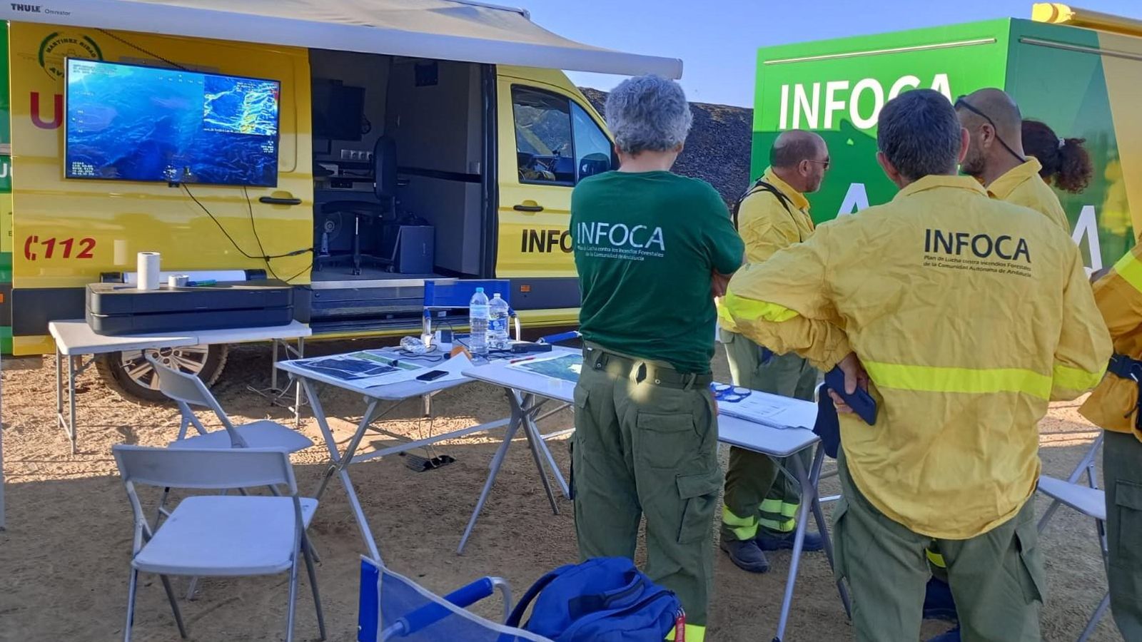 Puesto Avanzado de Incendios Forestales en Obejo. Puesto Avanzado de Incendios Forestales en Obejo.