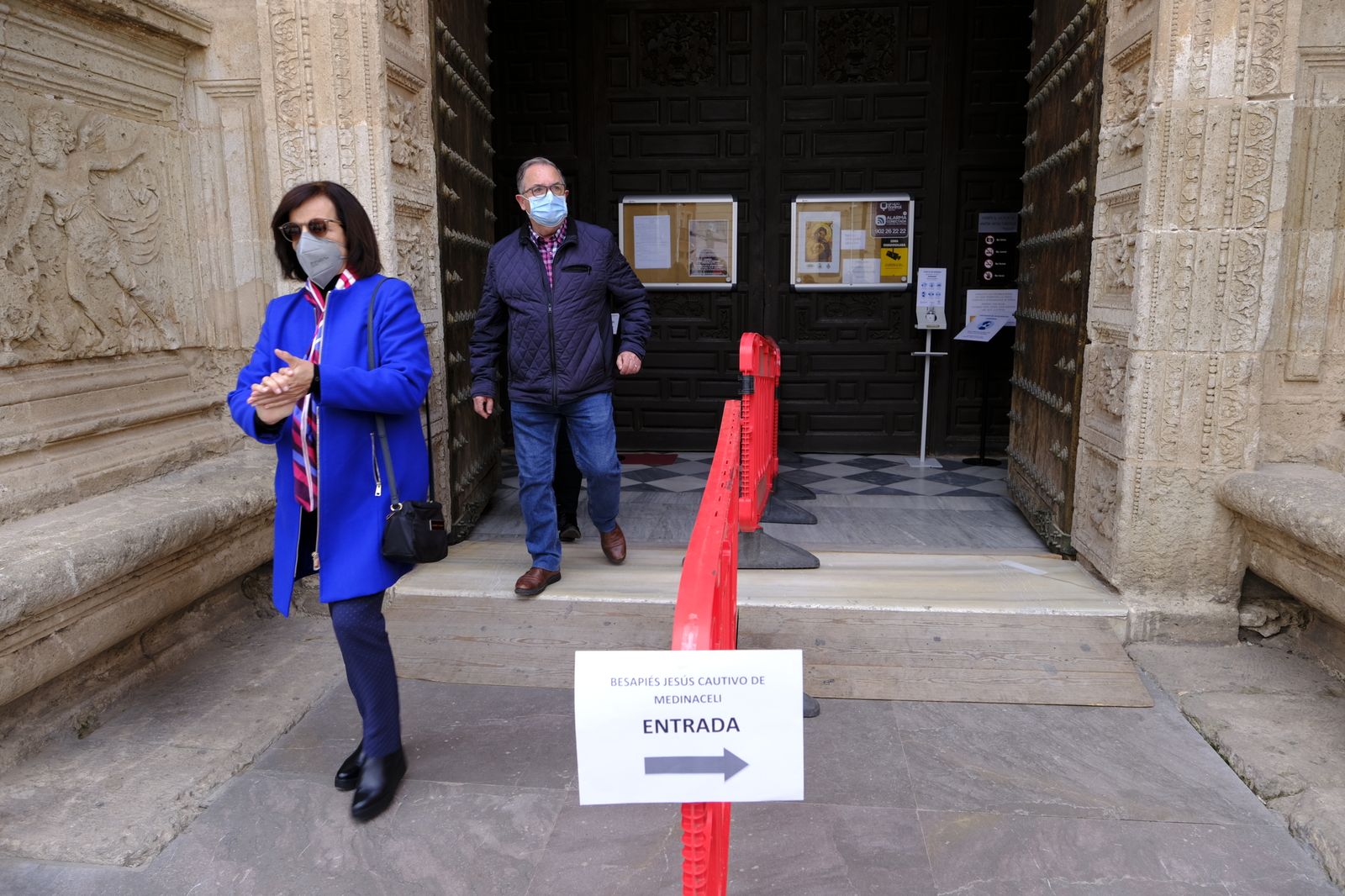 Fotogalería veneración Jesús Cautivo de Medinaceli. Almería