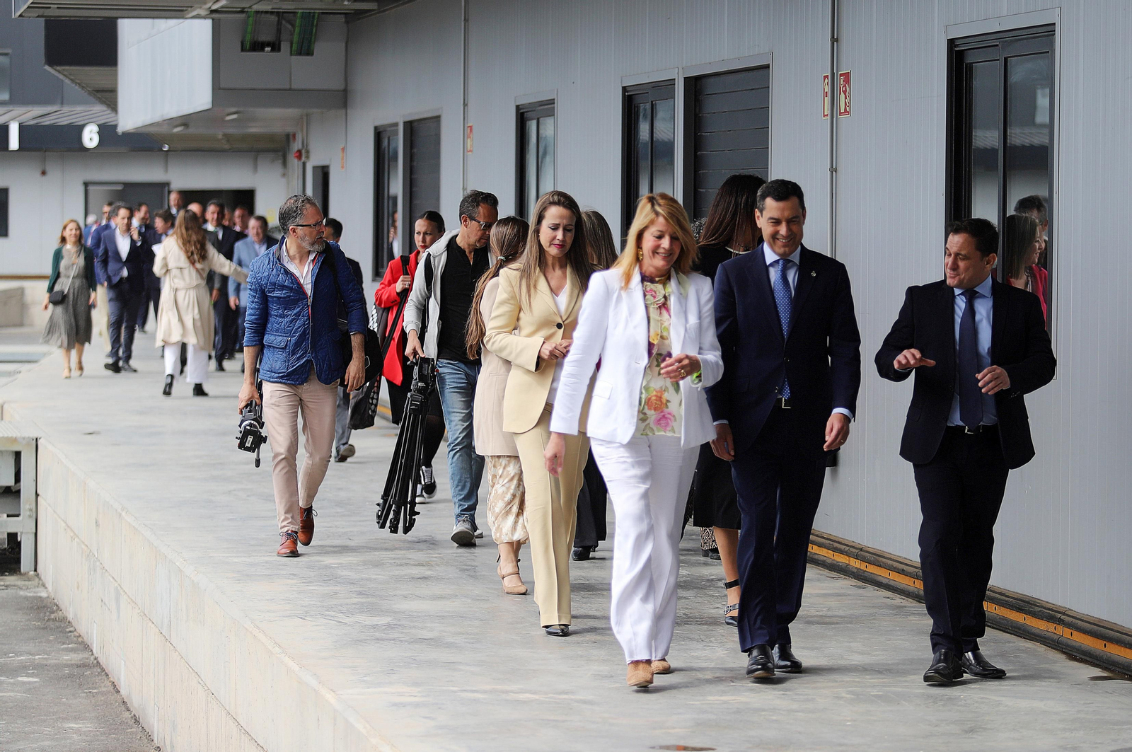 Imágenes del acto de inauguración del inicio de actividad de la Ciudad del Marisco