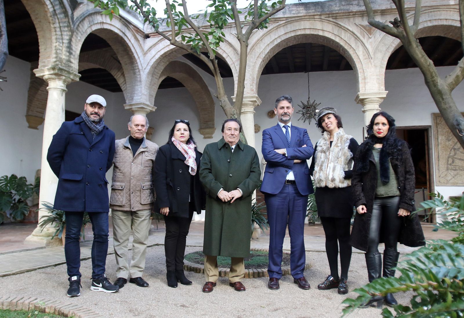 La presentación del ciclo, ayer, en el Palacio de Viana.