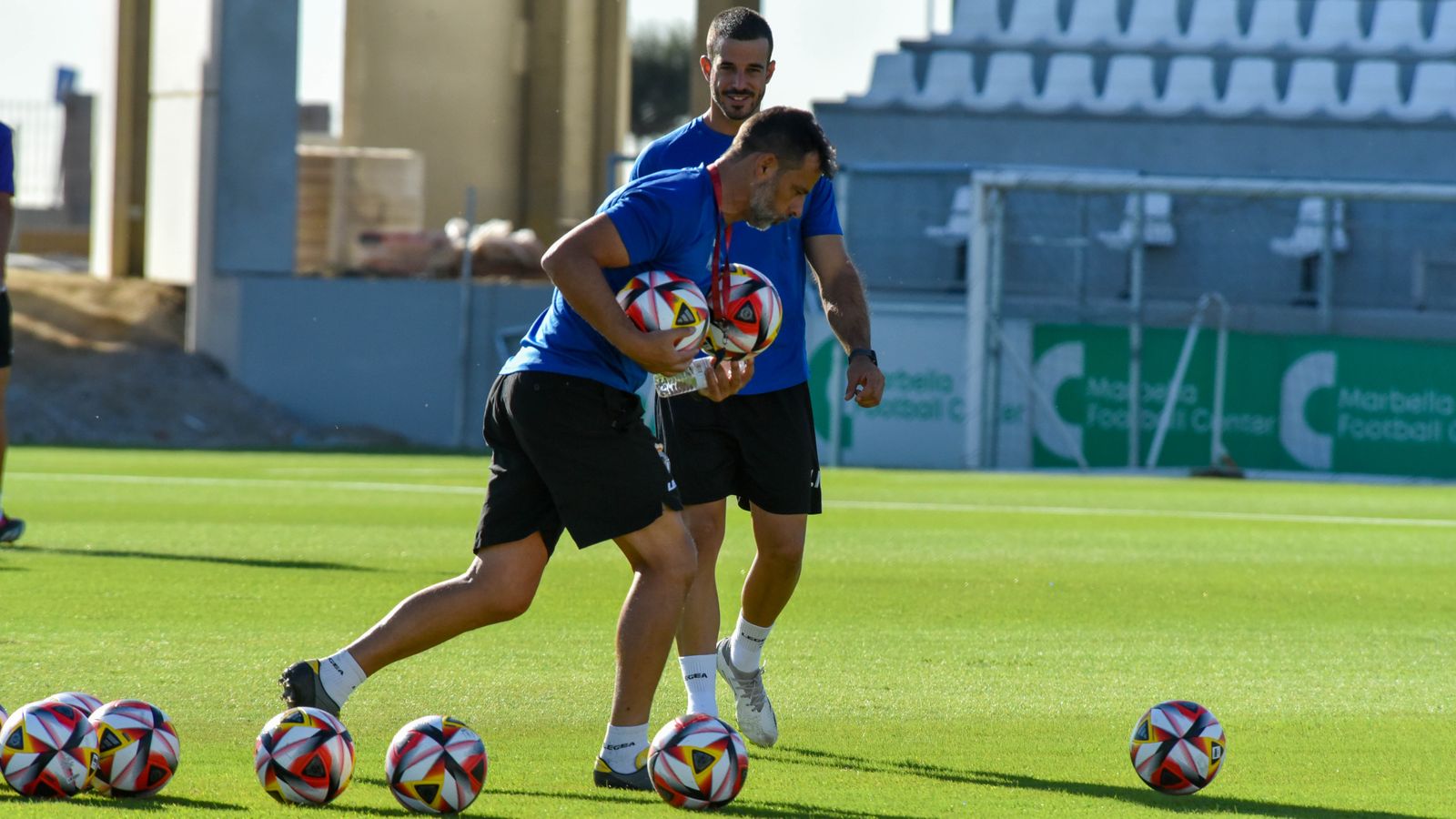 Las fotos del entrenamiento de la Balona previo al partido con el Águilas FC