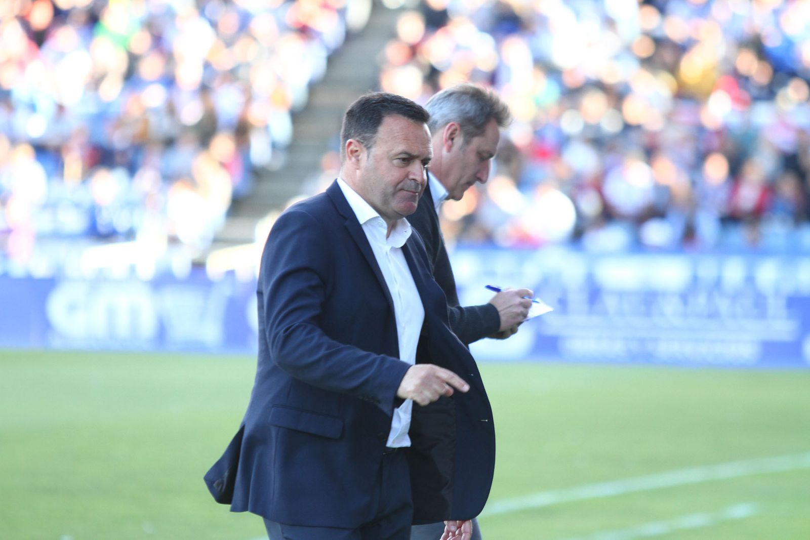 Imágenes del encuentro entre el Recreativo de Huelva y el San Fernando