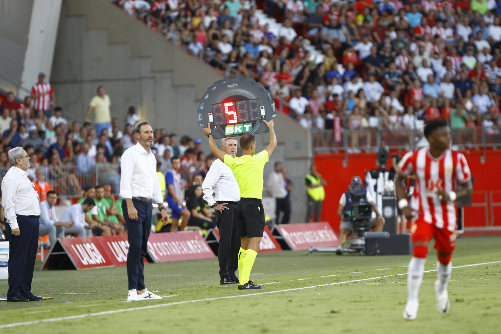 U.D. Almería-Real Madrid en imágenes