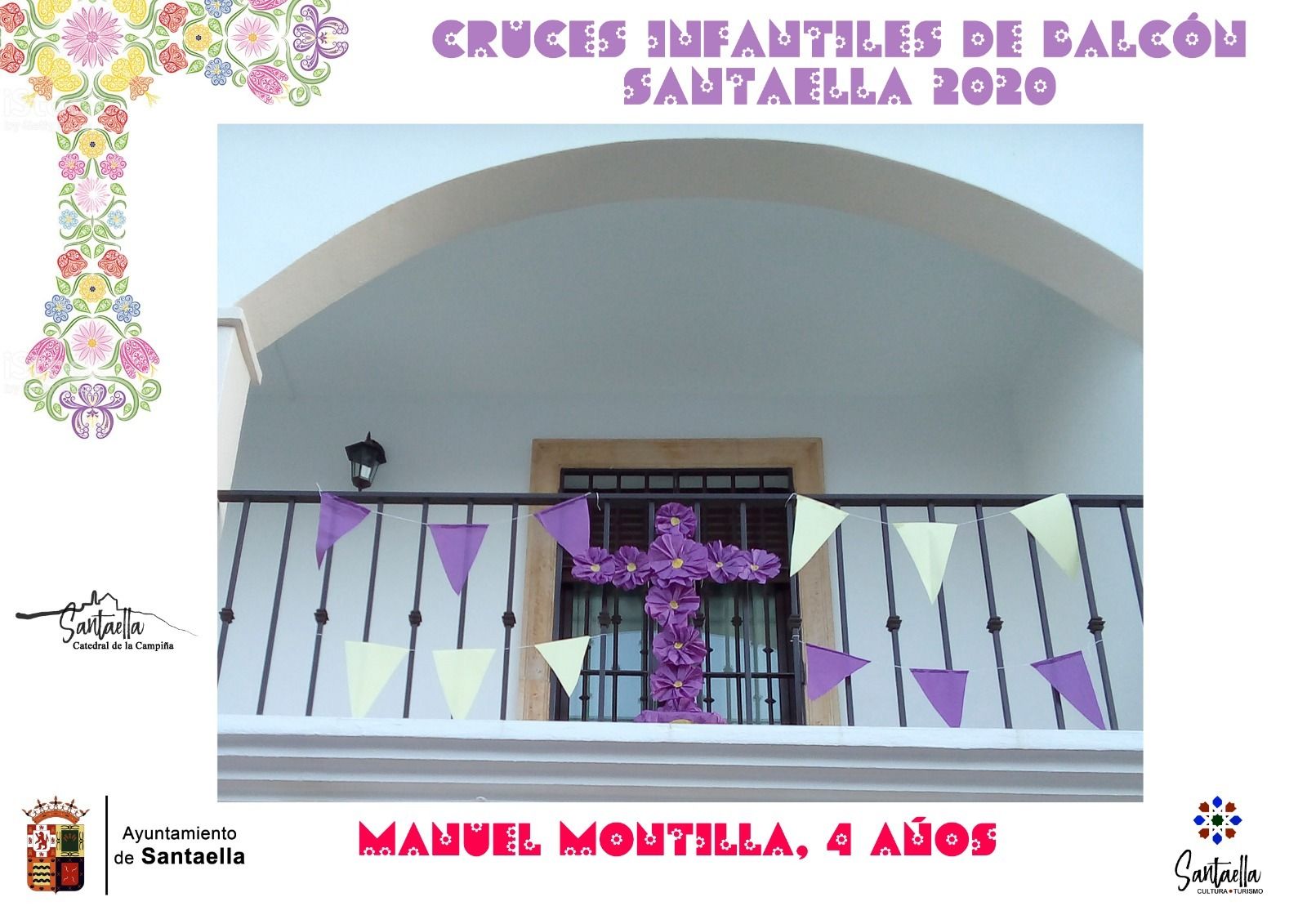 Así son las Cruces de Mayo de los niños de Santaella