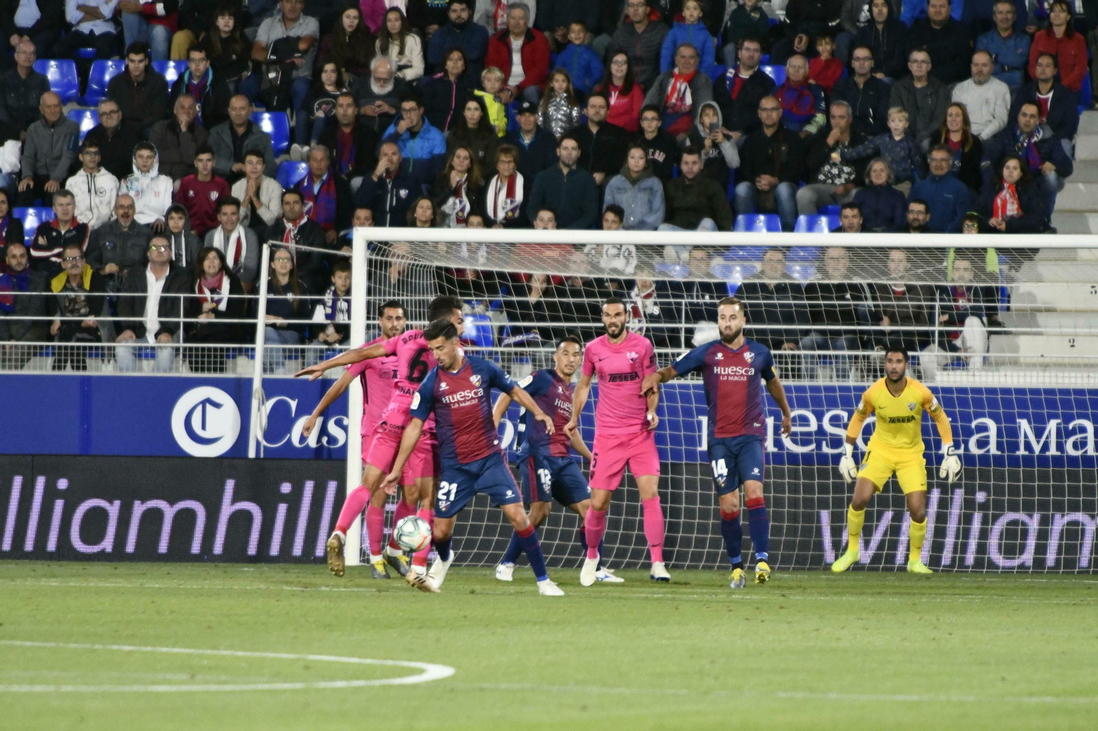 Las fotos del Huesca - Málaga CF