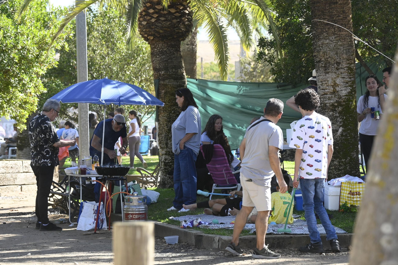 Los peroles se trasladan a El Arenal por San Rafael, en imágenes