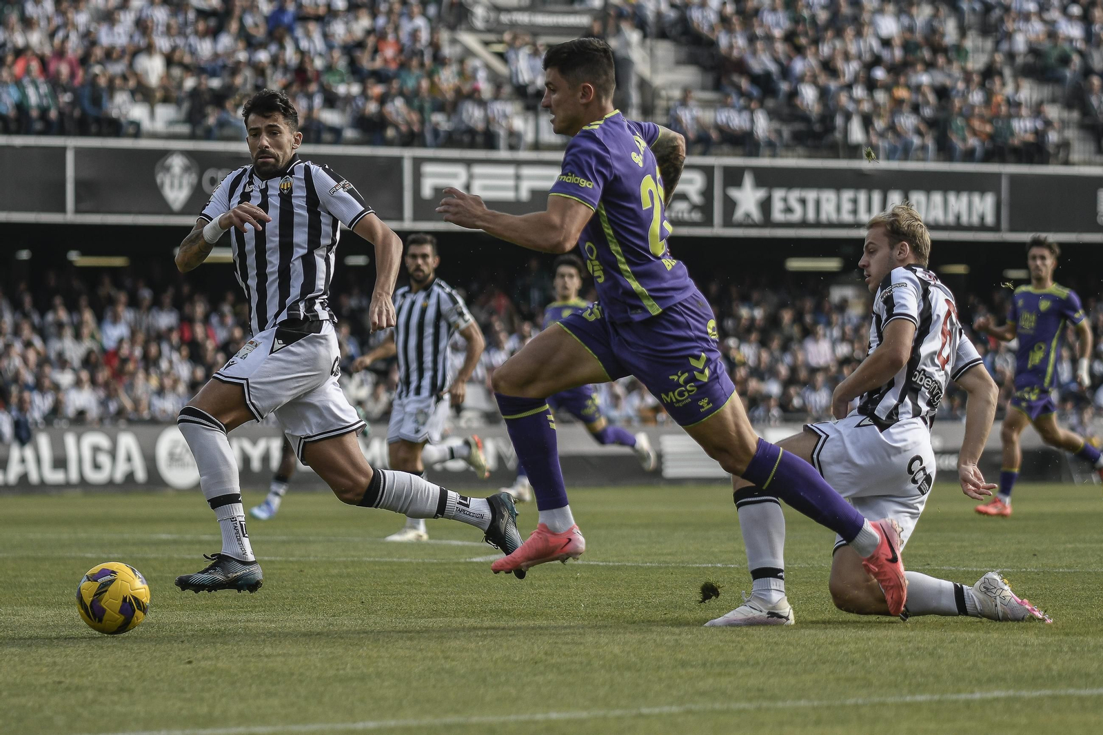 El Castellón-Málaga CF, en fotos