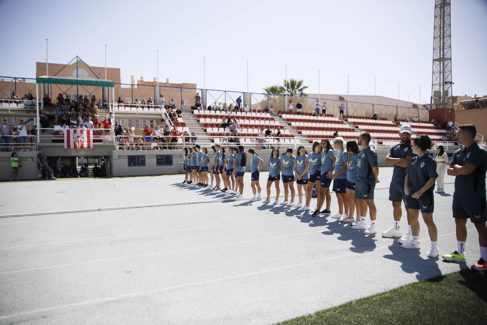 Las imágenes del partido de fútbol del Almería femenino contra el Betis B