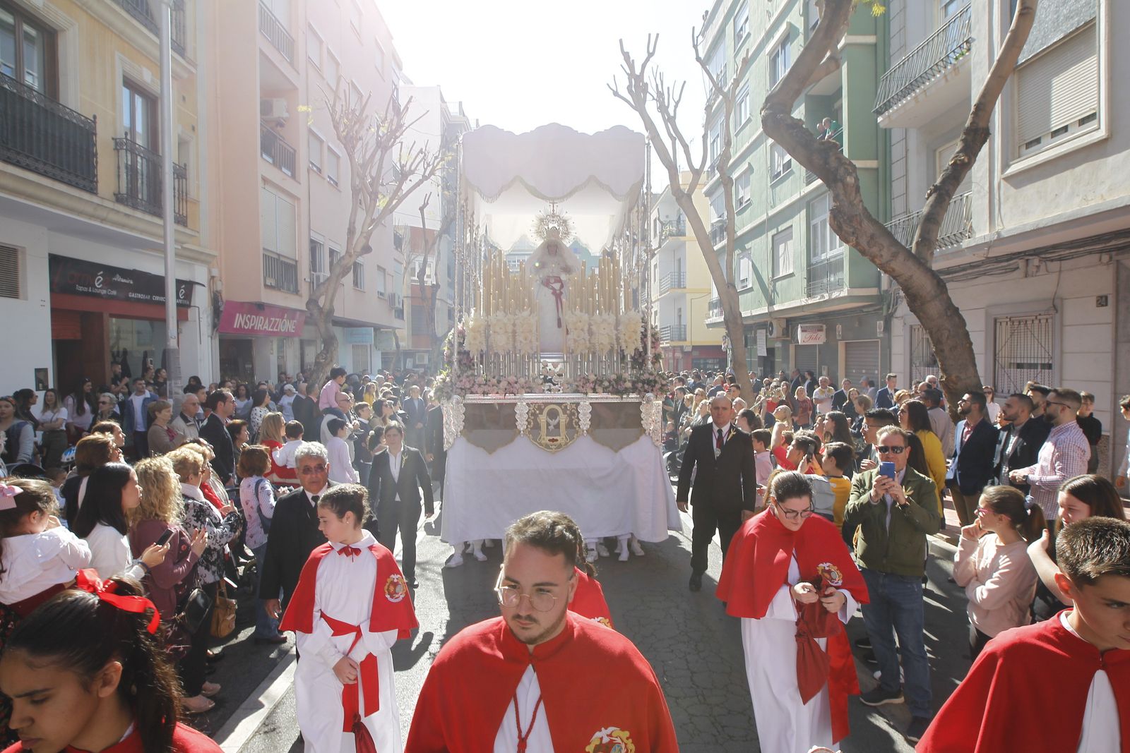 Imágenes Procesión de la Borriquita de Almería capital. Semana Santa 2019