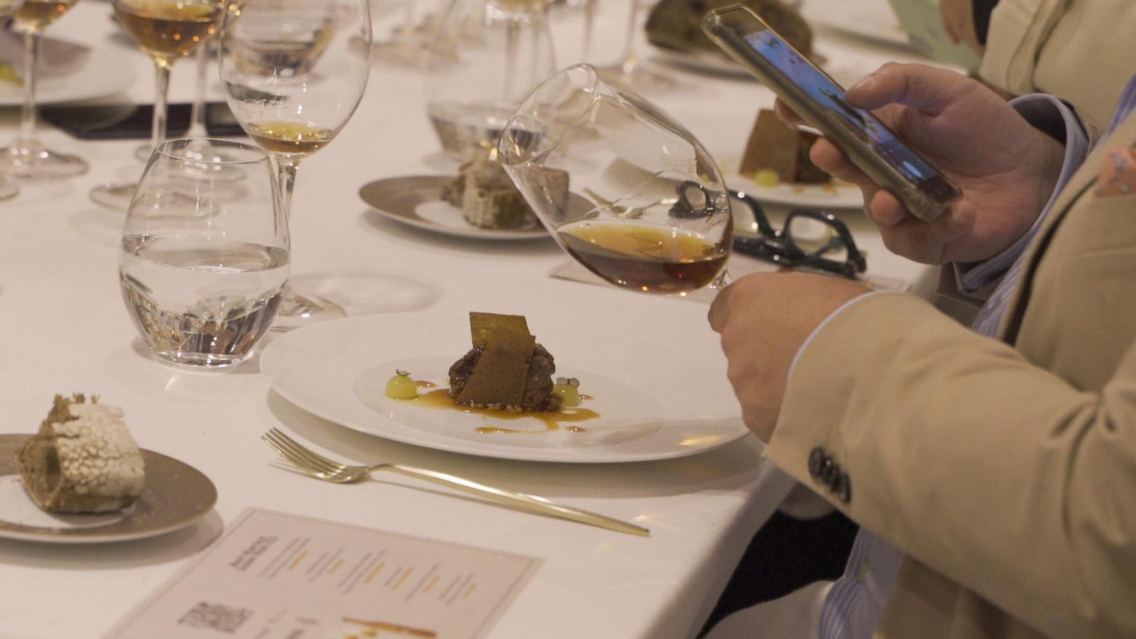 Atún, vino de Jerez y alta cocina, una buena combinación.