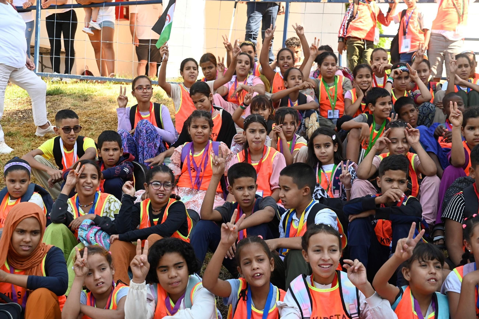 La llegada de los niños saharauis a Córdoba, en imágenes