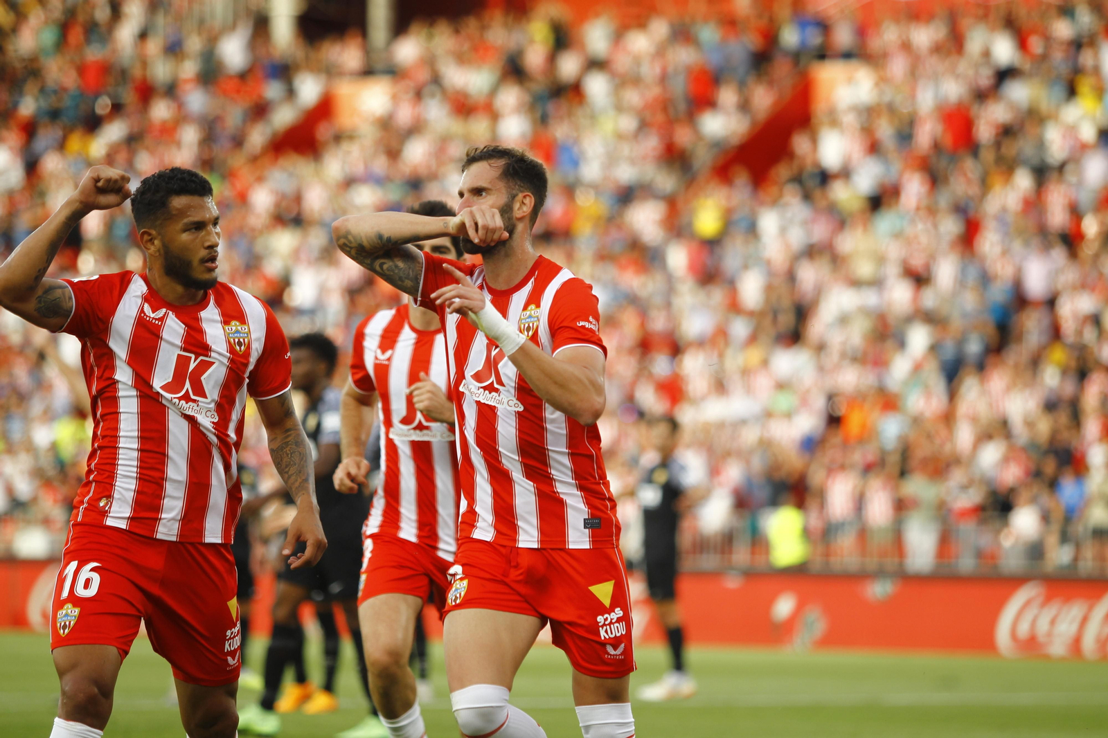 Imágenes del partido U.D. Almería-Elche C.F.
