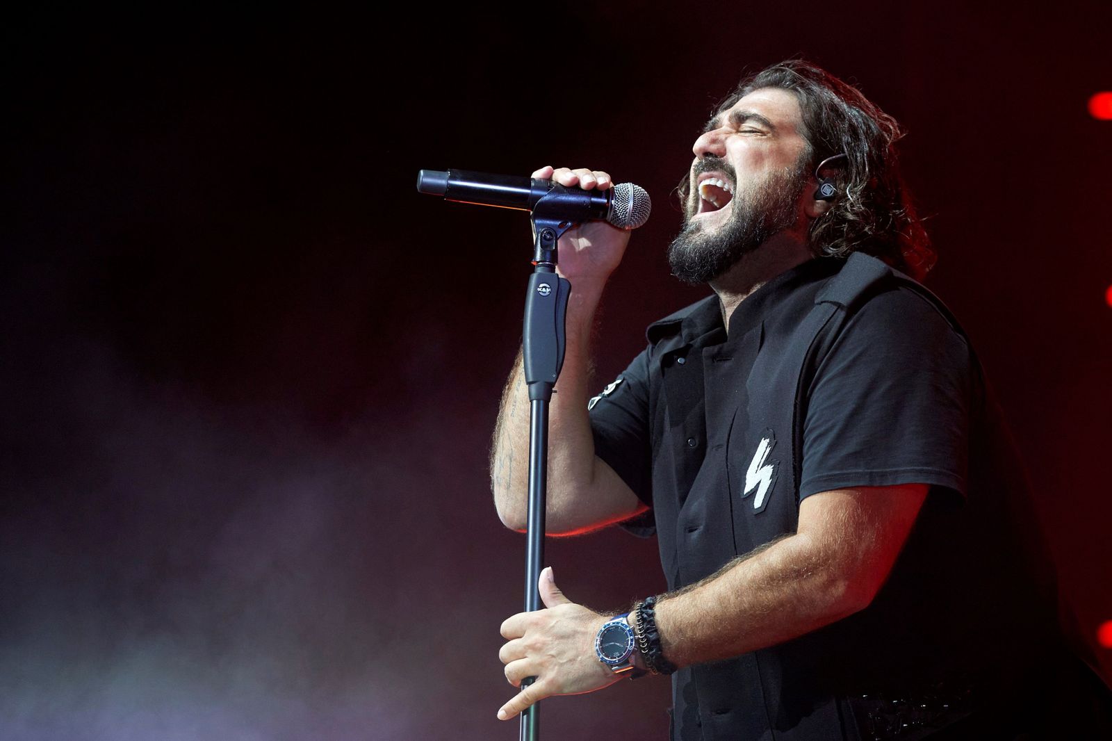 Antonio Orozco en un concierto.