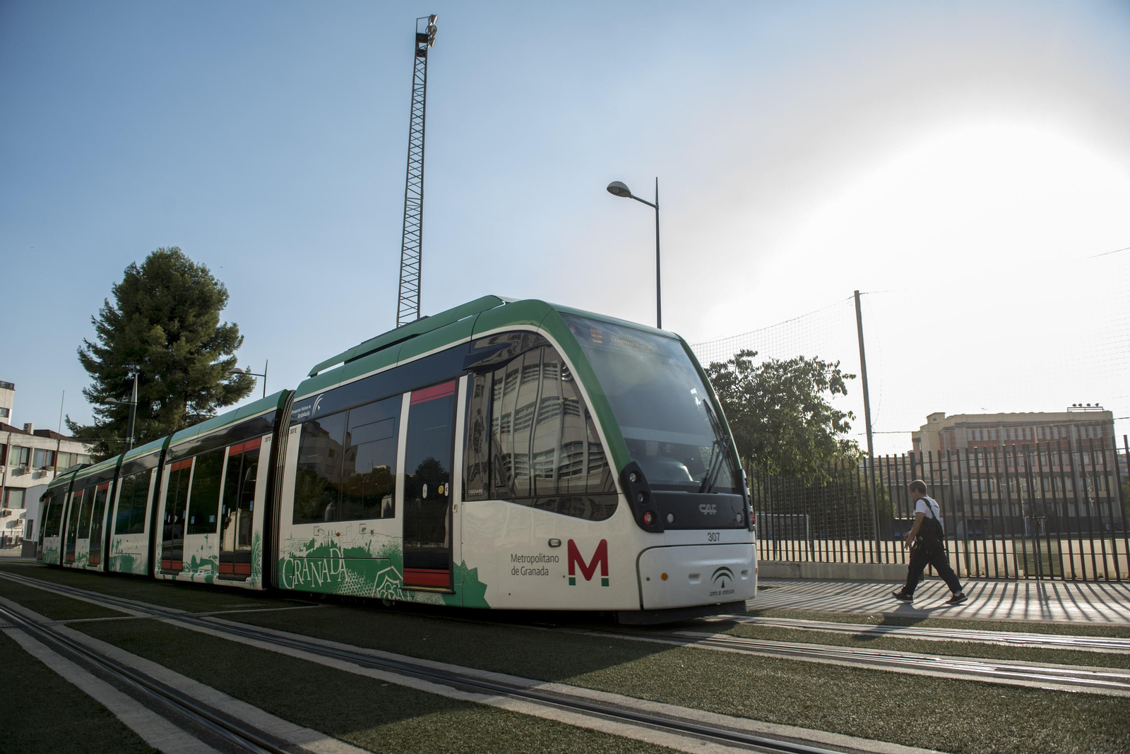 El Metro de Granada, en una imagen reciente.