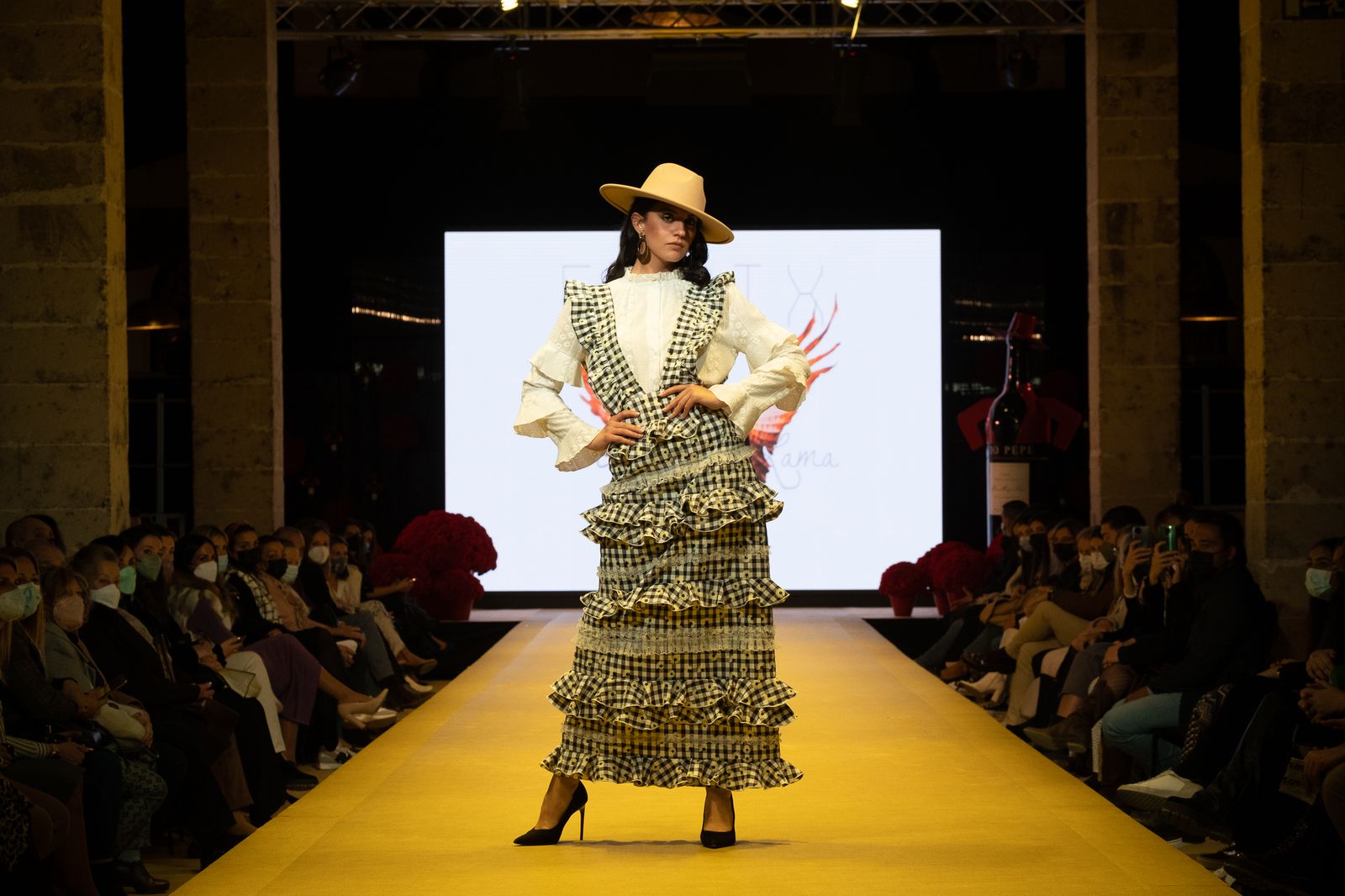 El desfile de Rocío Lama en la Pasarela Flamenca de Jerez, todas las fotos